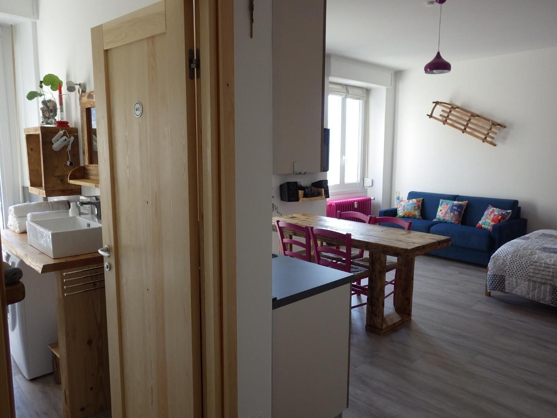 Studio with Balcony