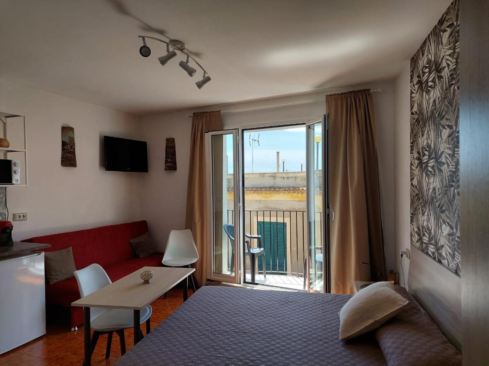 Studio with Balcony