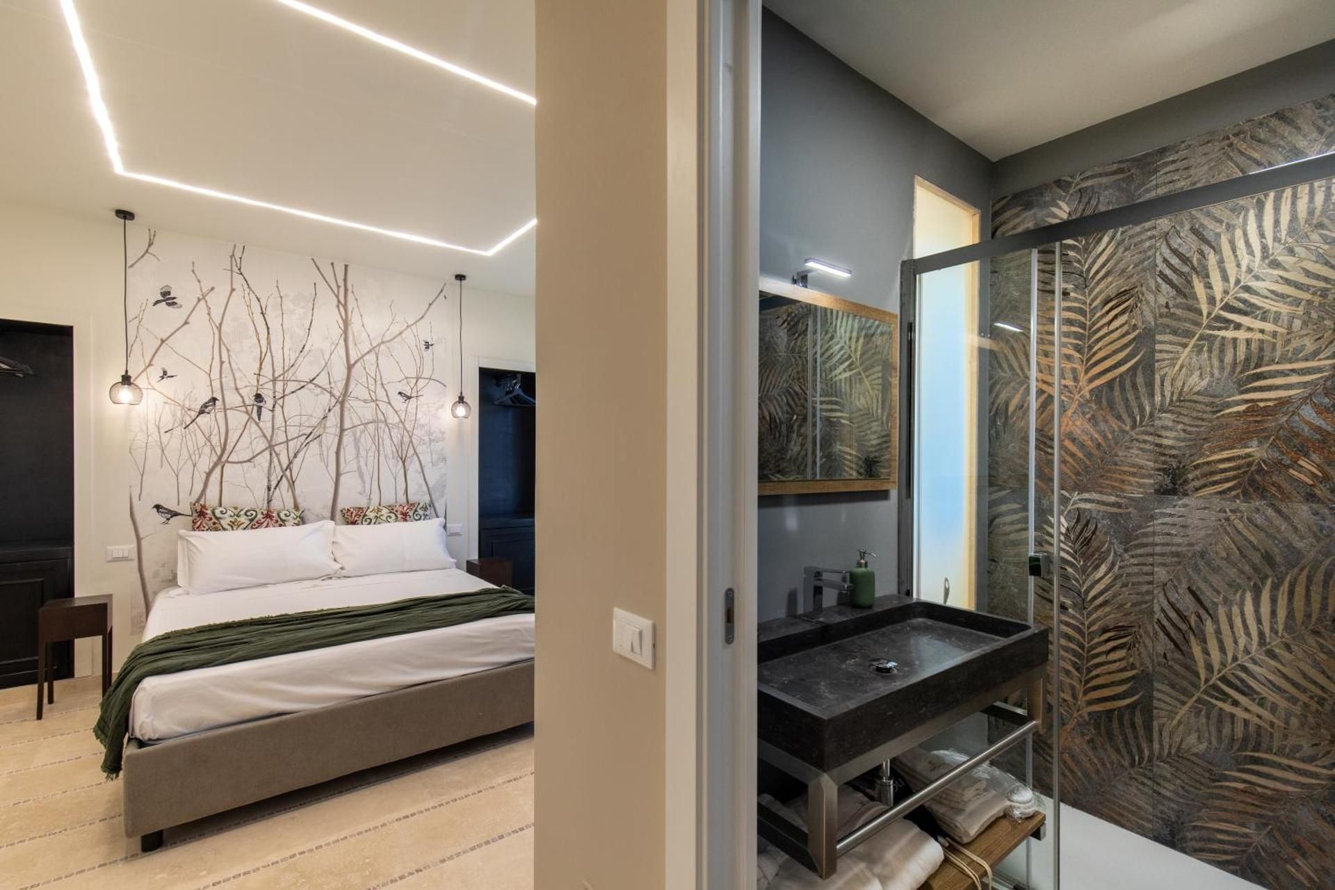One-Bedroom Apartment with Garden View