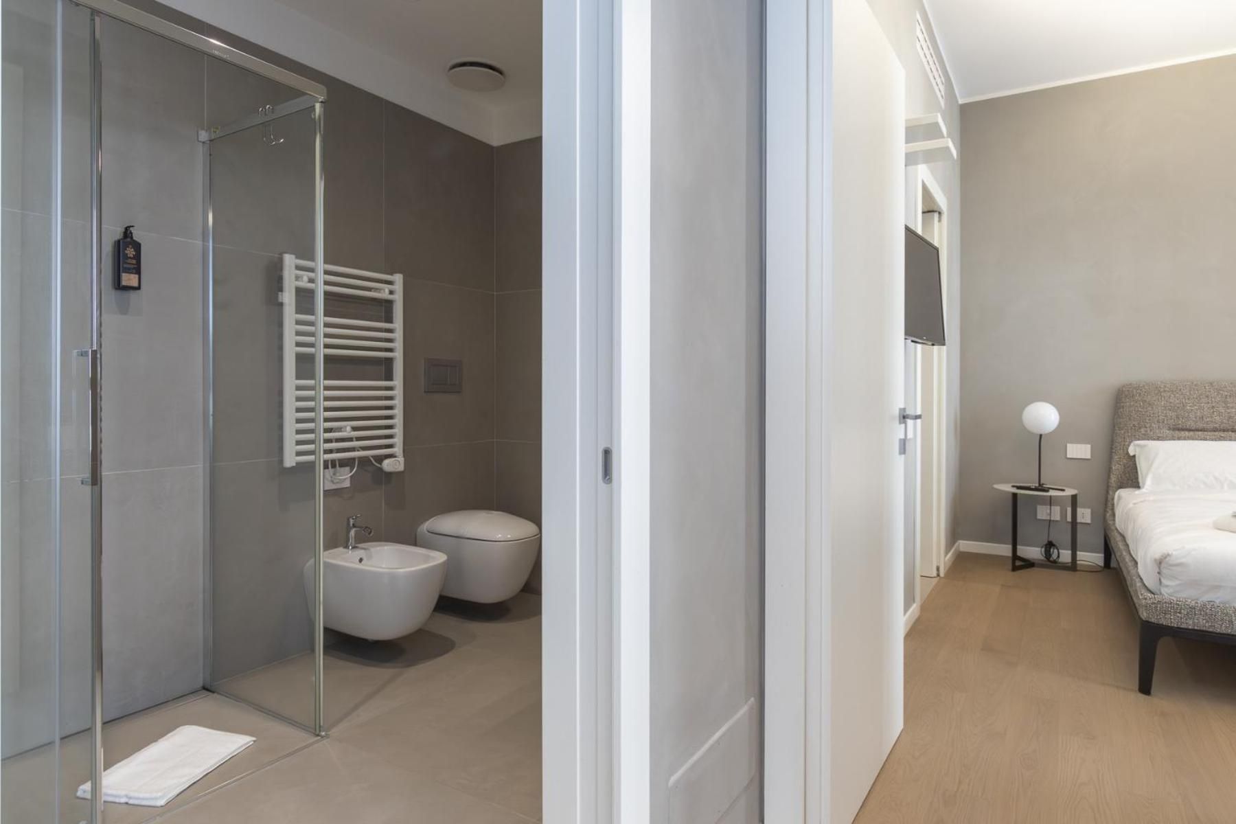 San Babila Central Tower with panoramic terrace overlooking Duomo by Rentopolis Two-Bedroom Superior Apartment