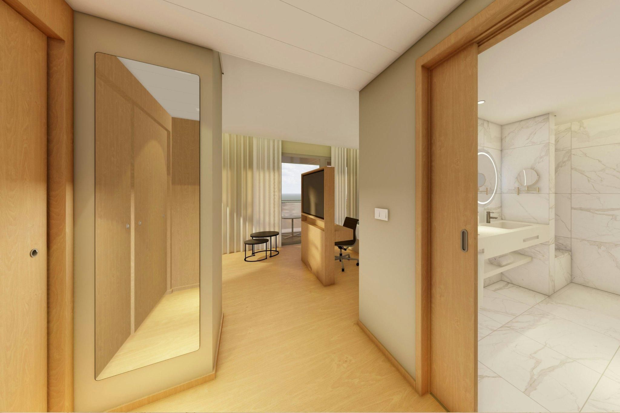 Junior, Suite, 2 Queen, Sea view, Balcony