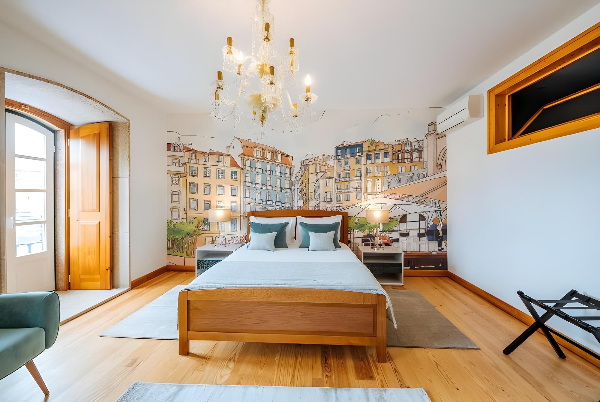 Double or Twin Double Room with Shared Bathroom - Garden view