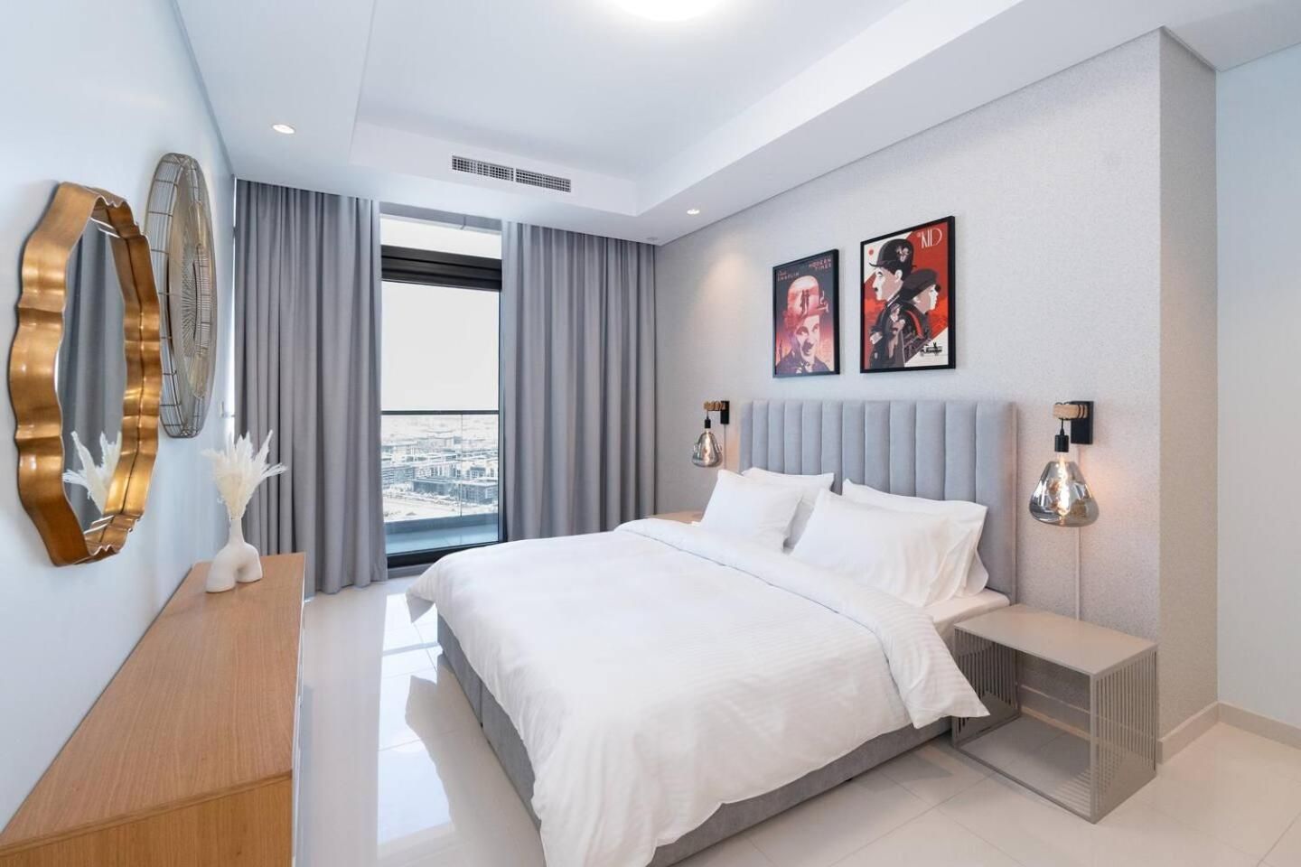One-Bedroom Apartment with Balcony and Sea View