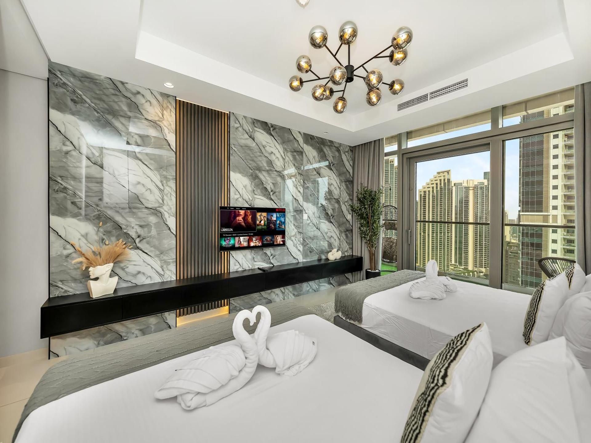 Two-Bedroom Apartment with Balcony