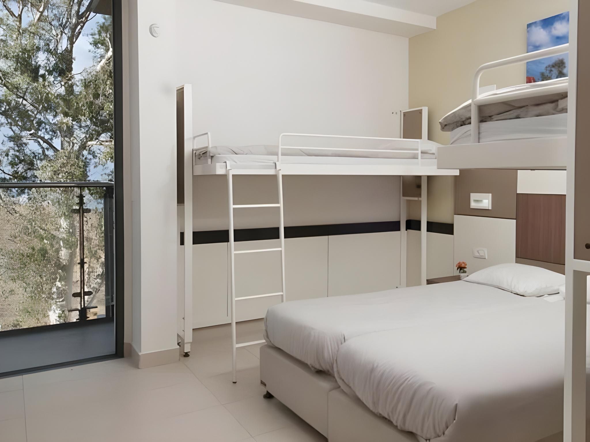Single Bed in Female Dormitory Room