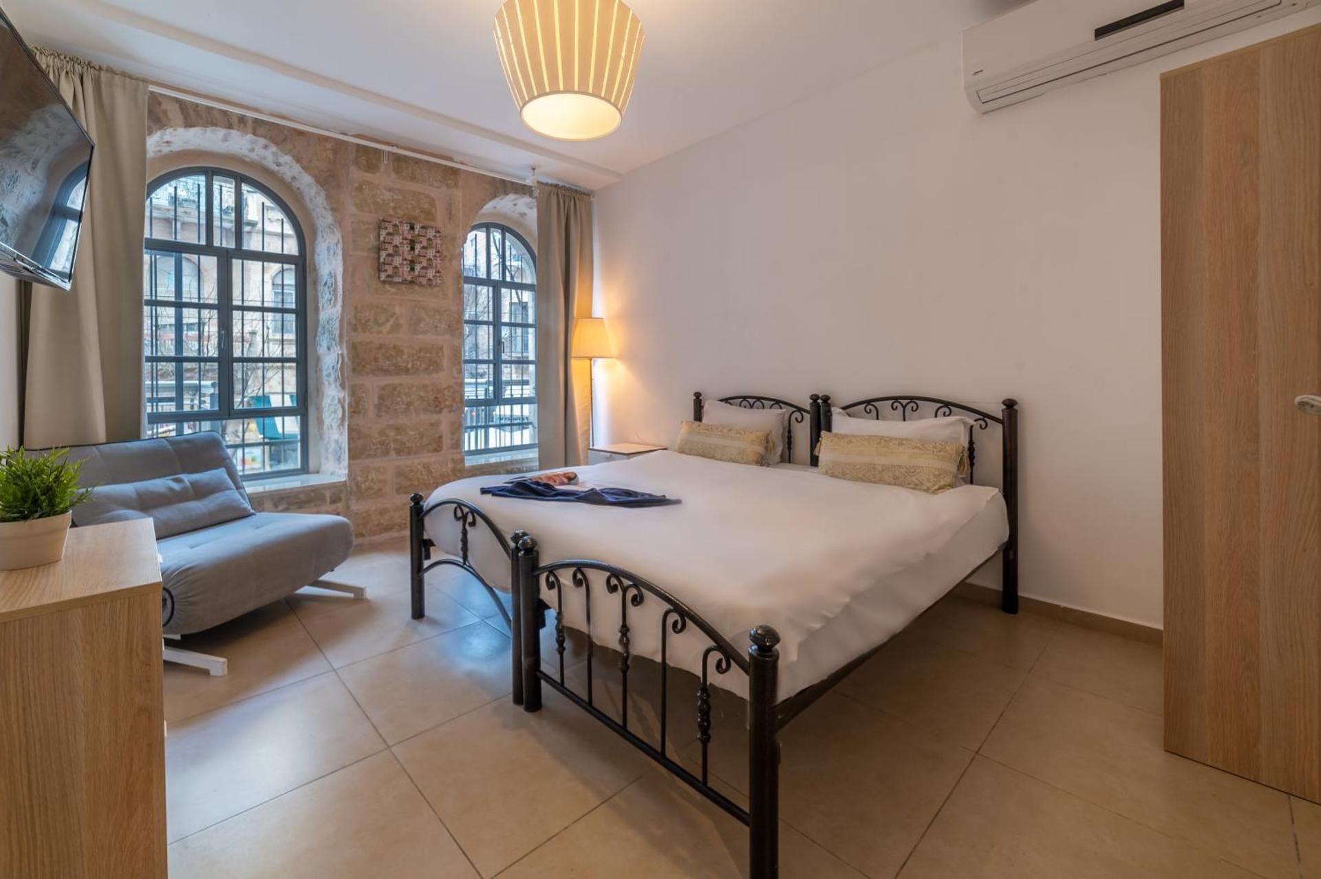 Two Bedroom Apartment with Small Balcony