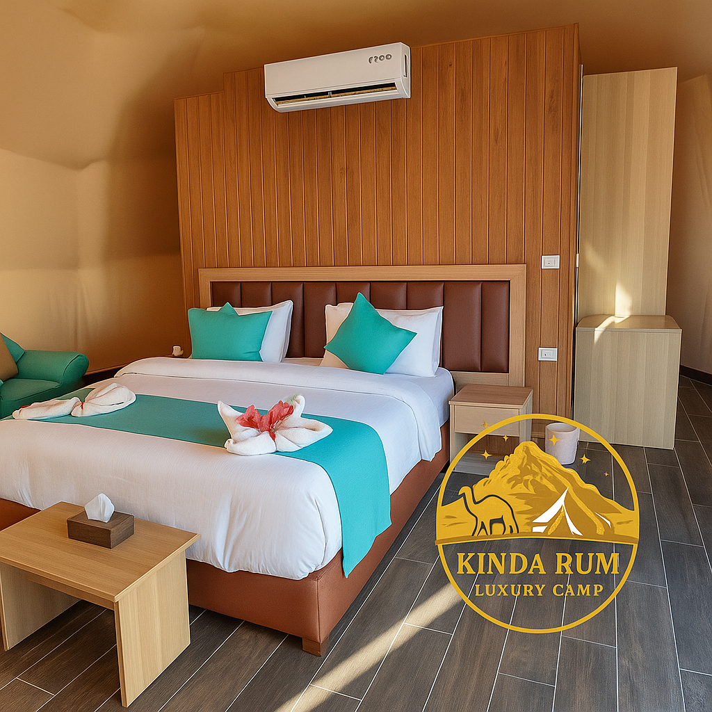 Kinda Rum Luxury Camp Deluxe Double or Twin