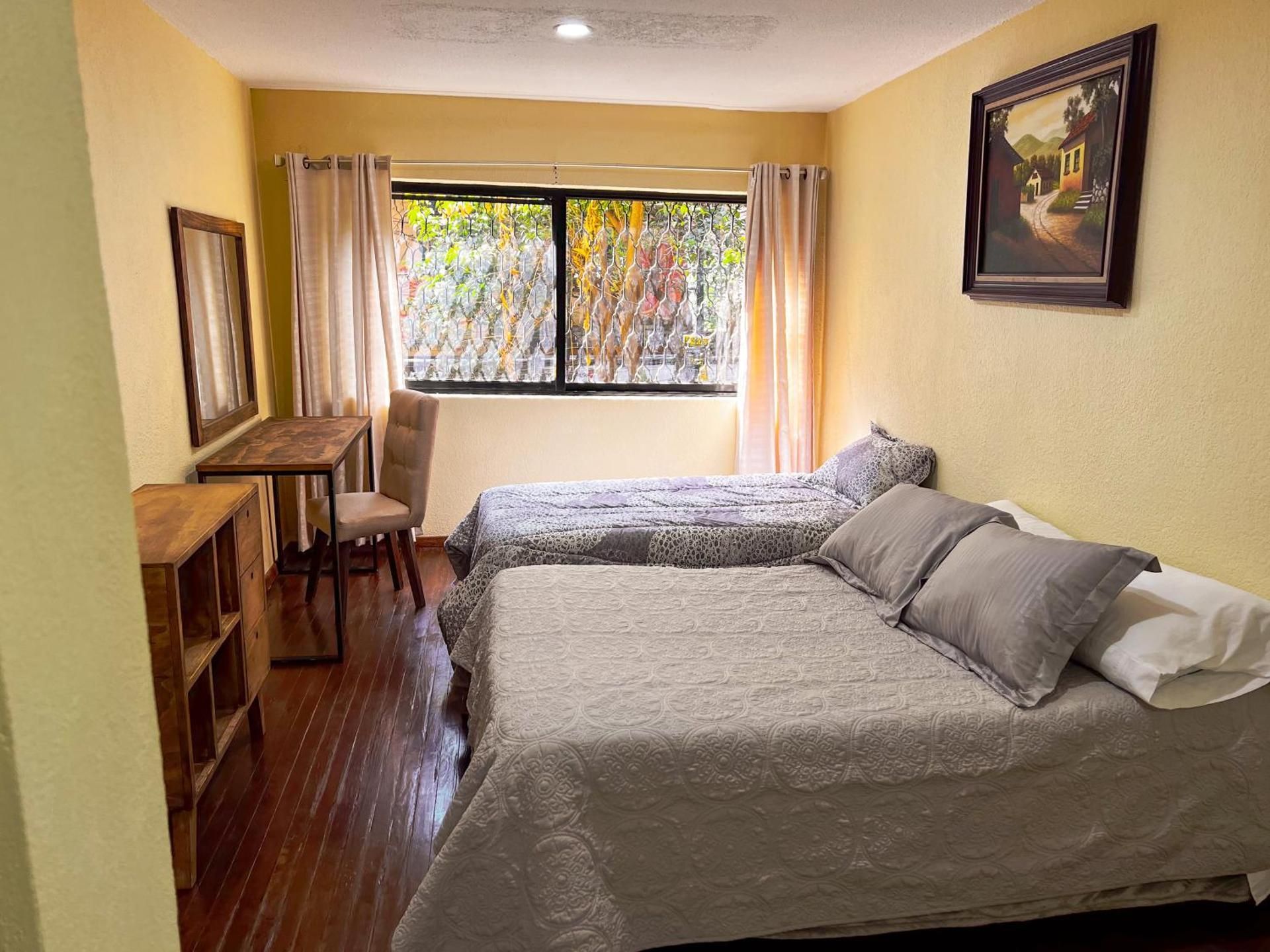 Twin Room with Private External Bathroom