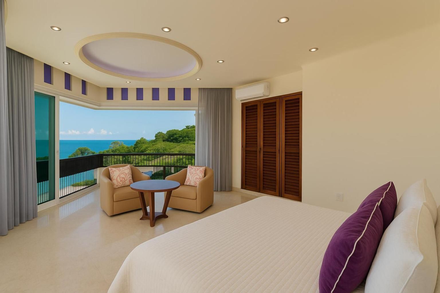 King Suite with Pool View