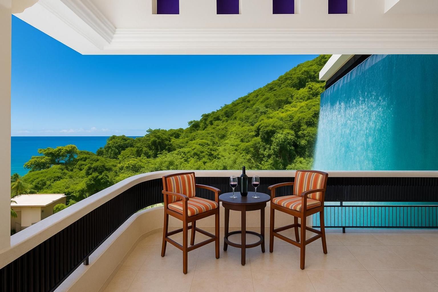 King Suite with Pool View