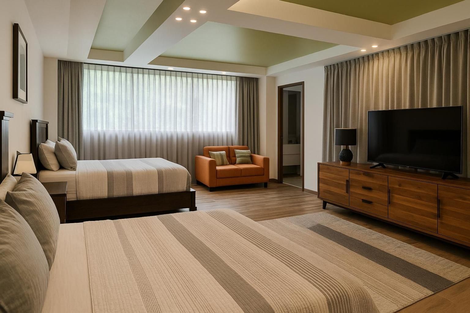 Three-Bedroom Apartment