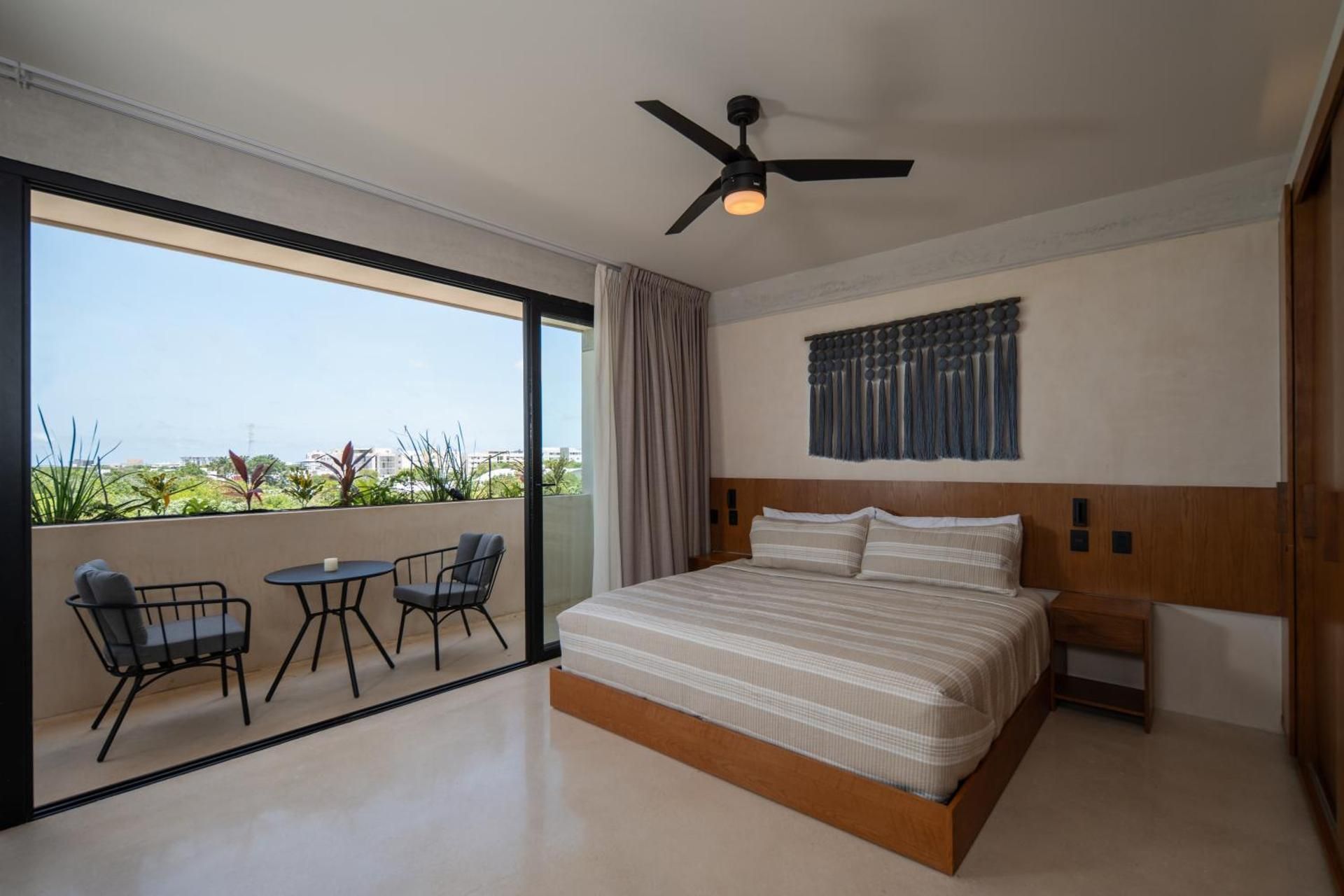 One-Bedroom Loft Apartment with Balcony