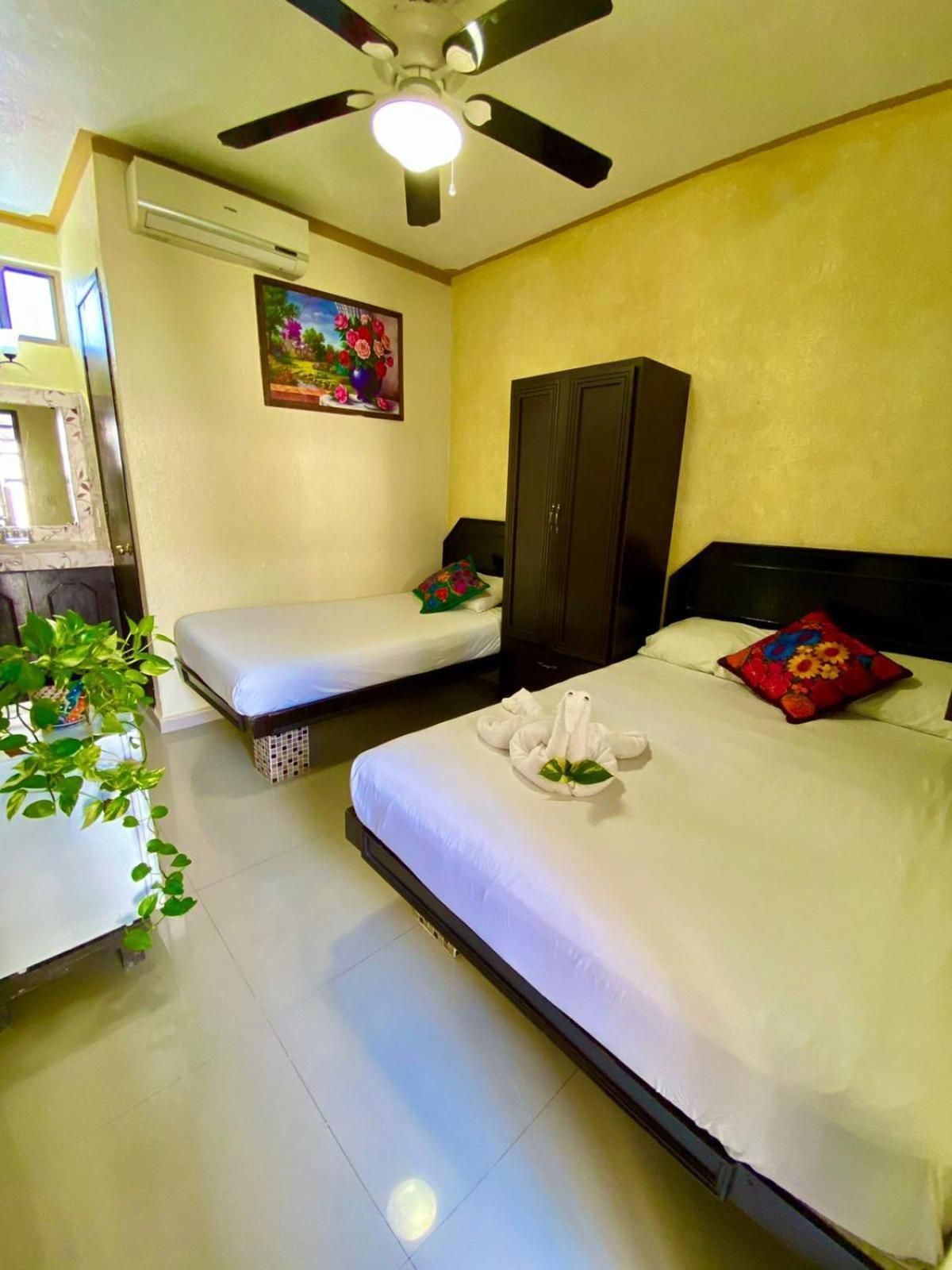 Double Bed and Single Bed 