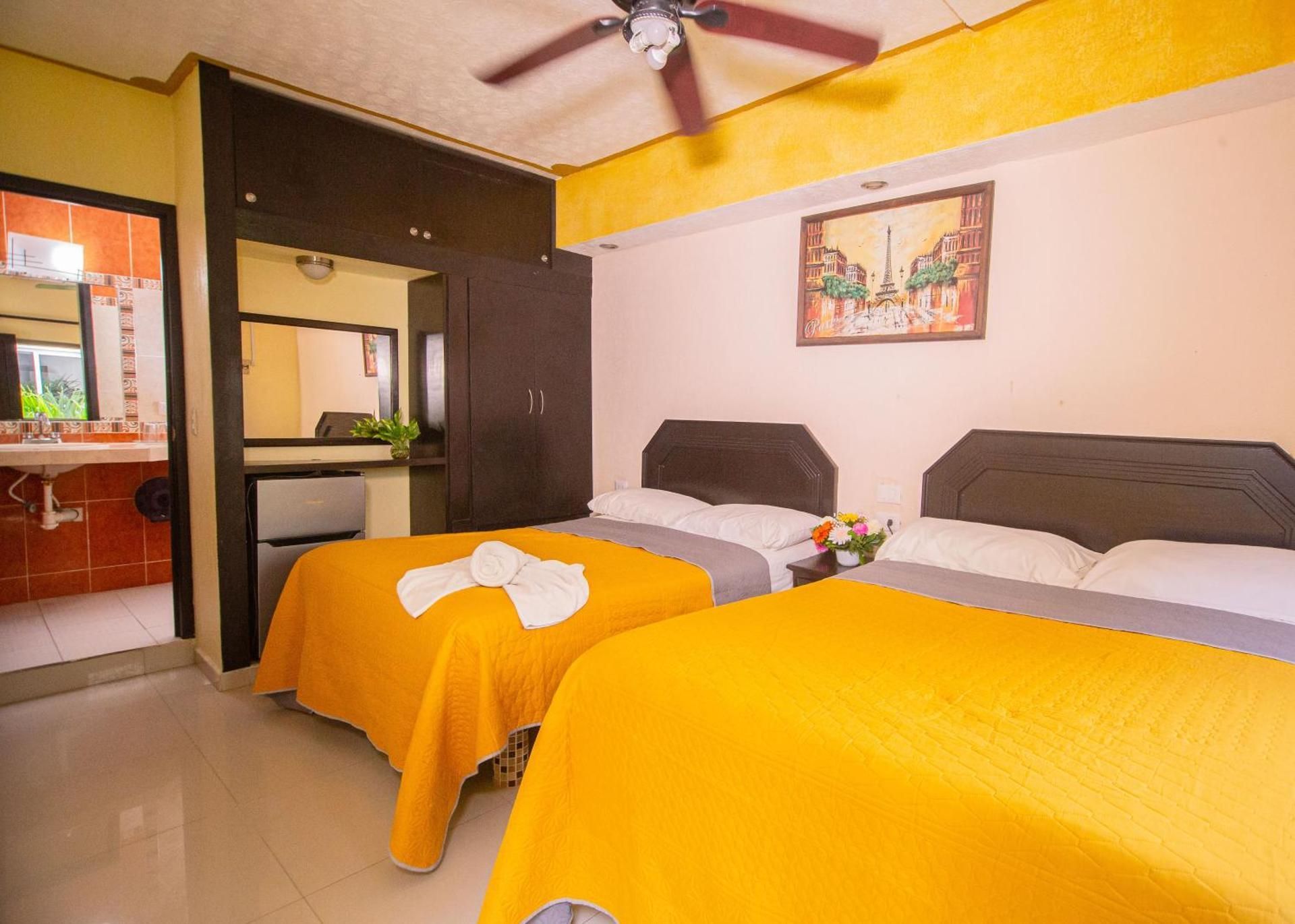 Double Bed and Single Bed 