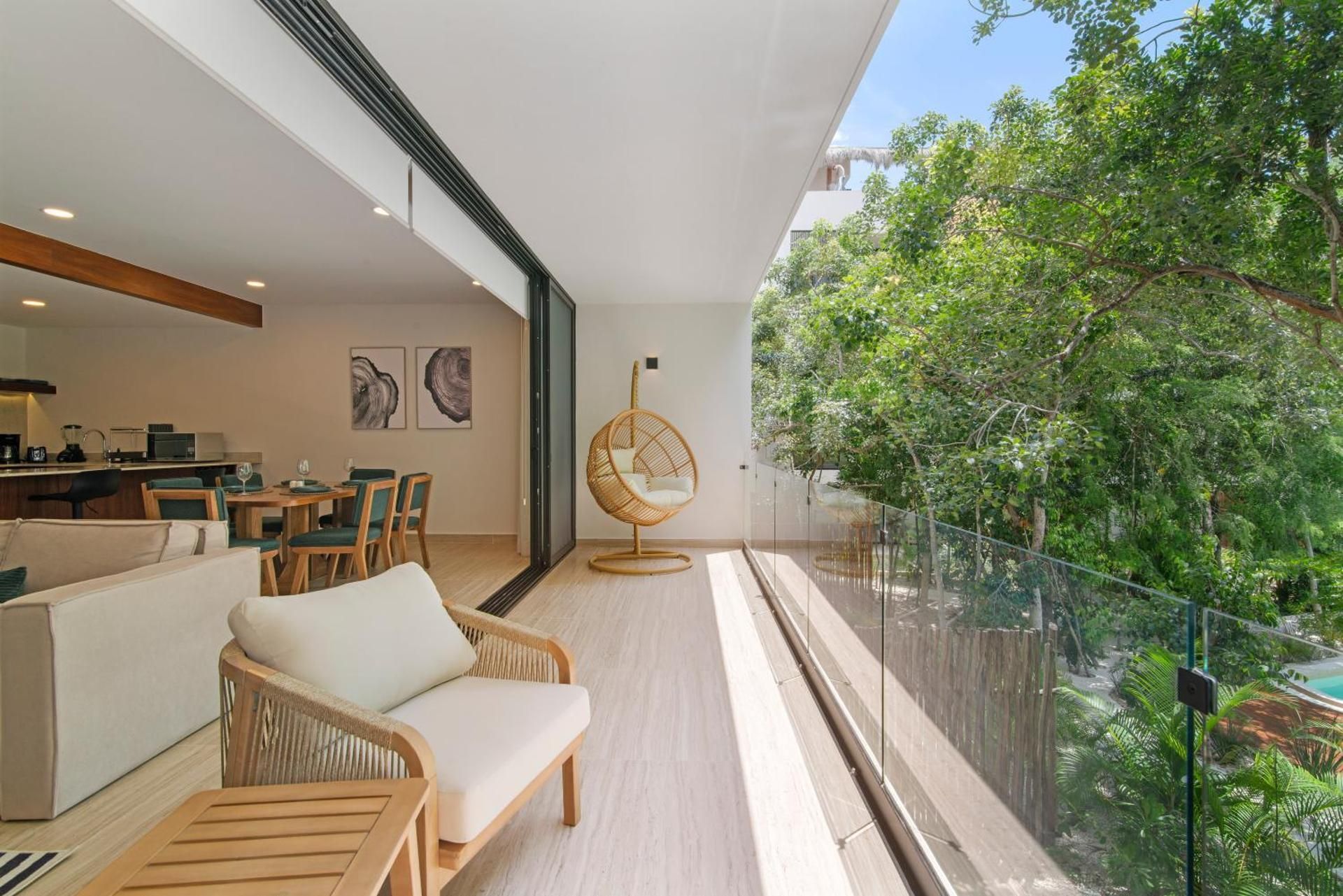 Two-Bedroom Apartment with Balcony