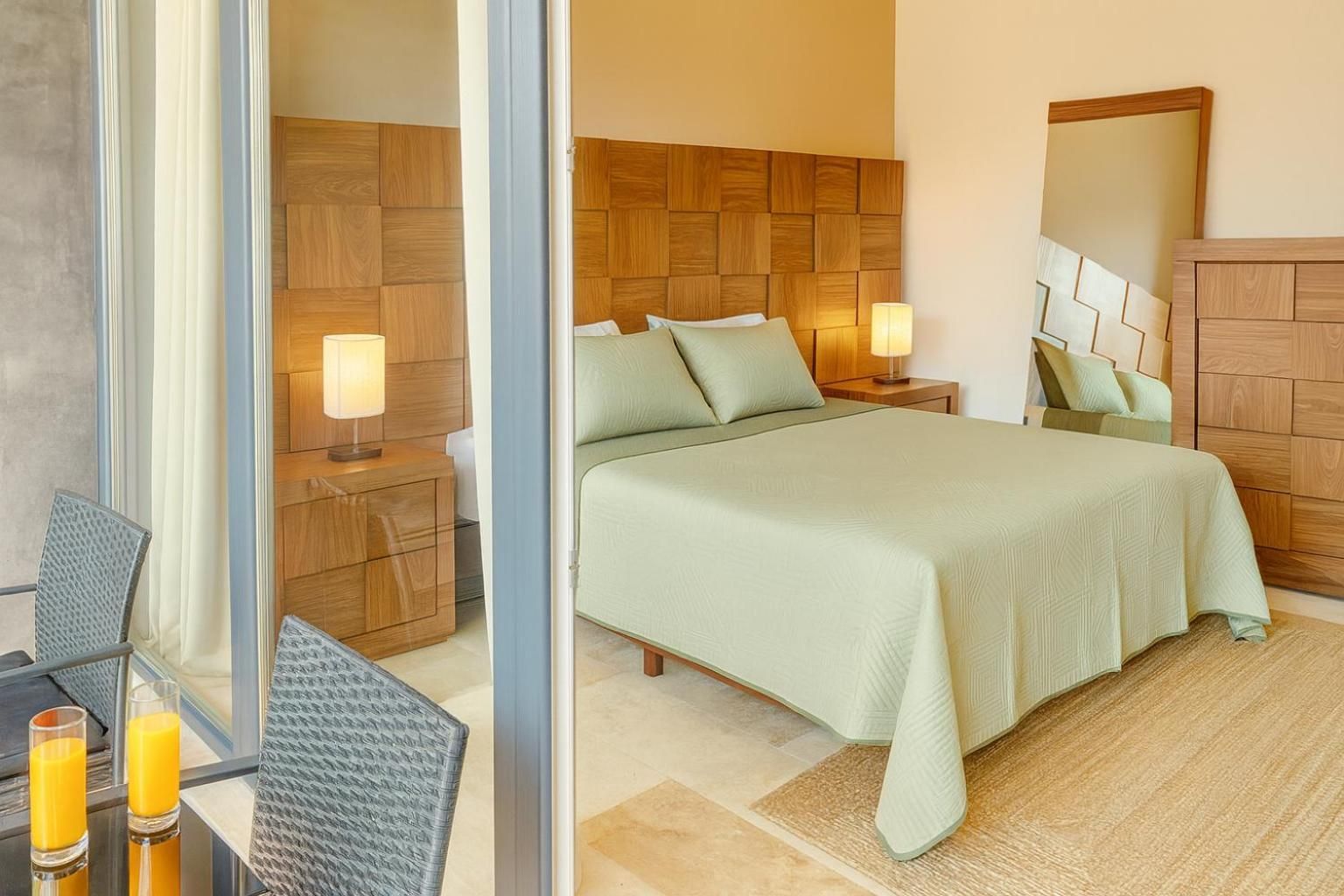 One-Bedroom Apartment with Balcony and Water View
