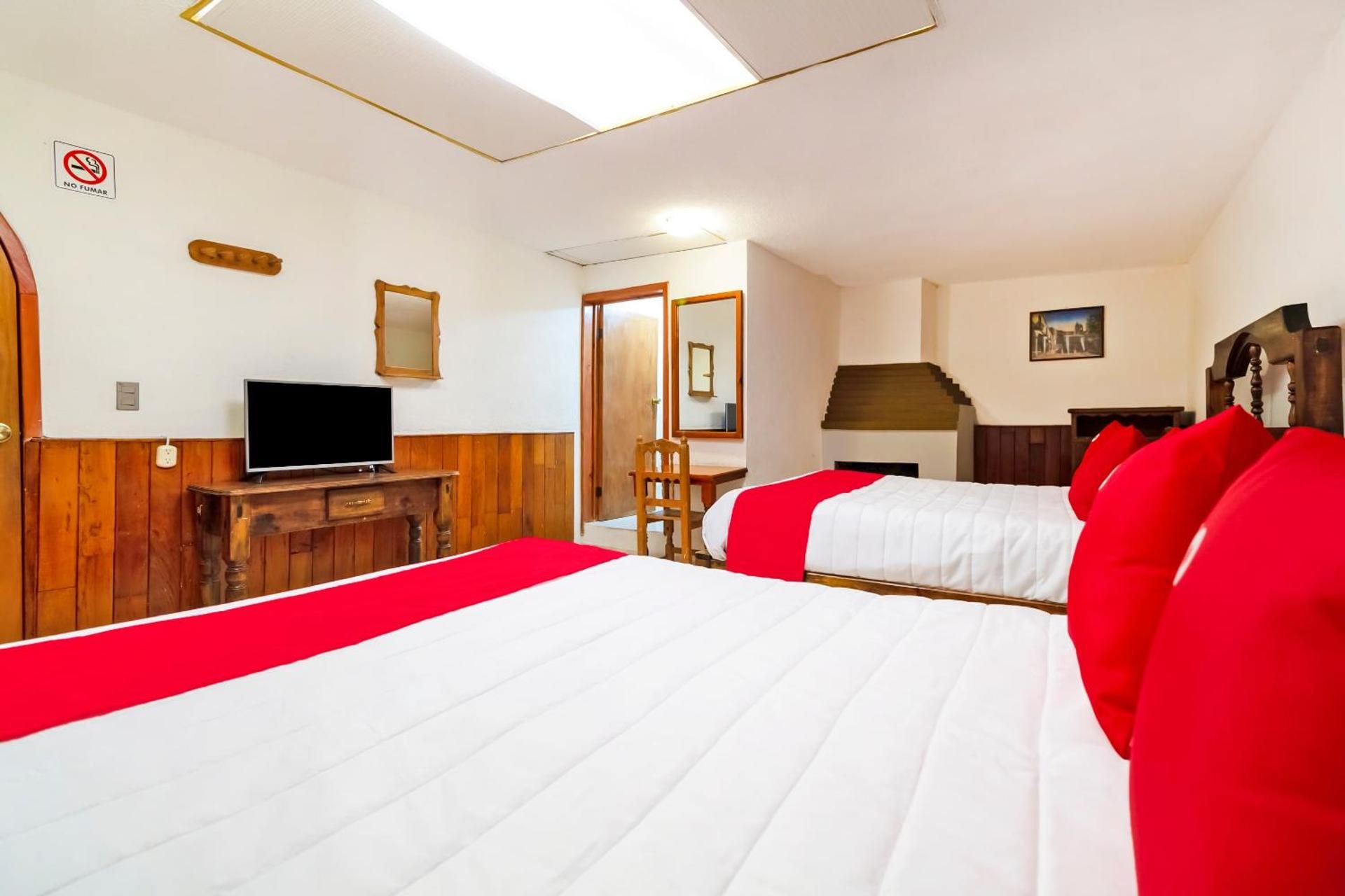 Standard two beds with shared Bathrooms