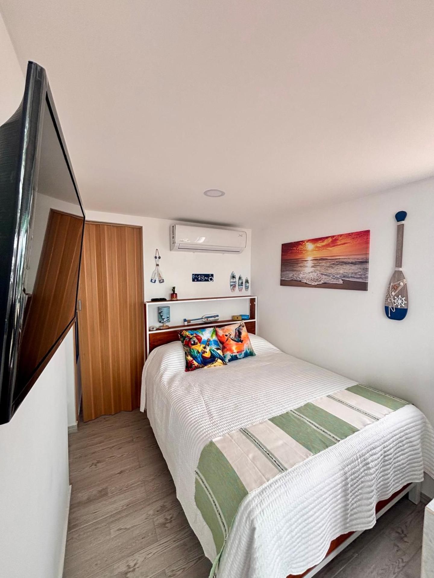One-Bedroom Apartment with Balcony and Sea View