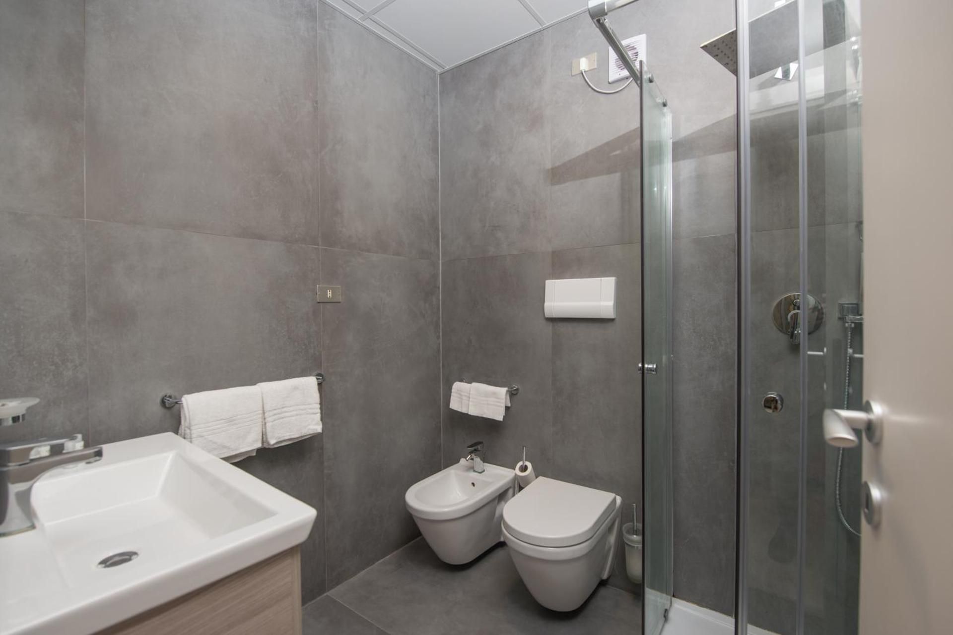 Family Room with Shared Bathroom