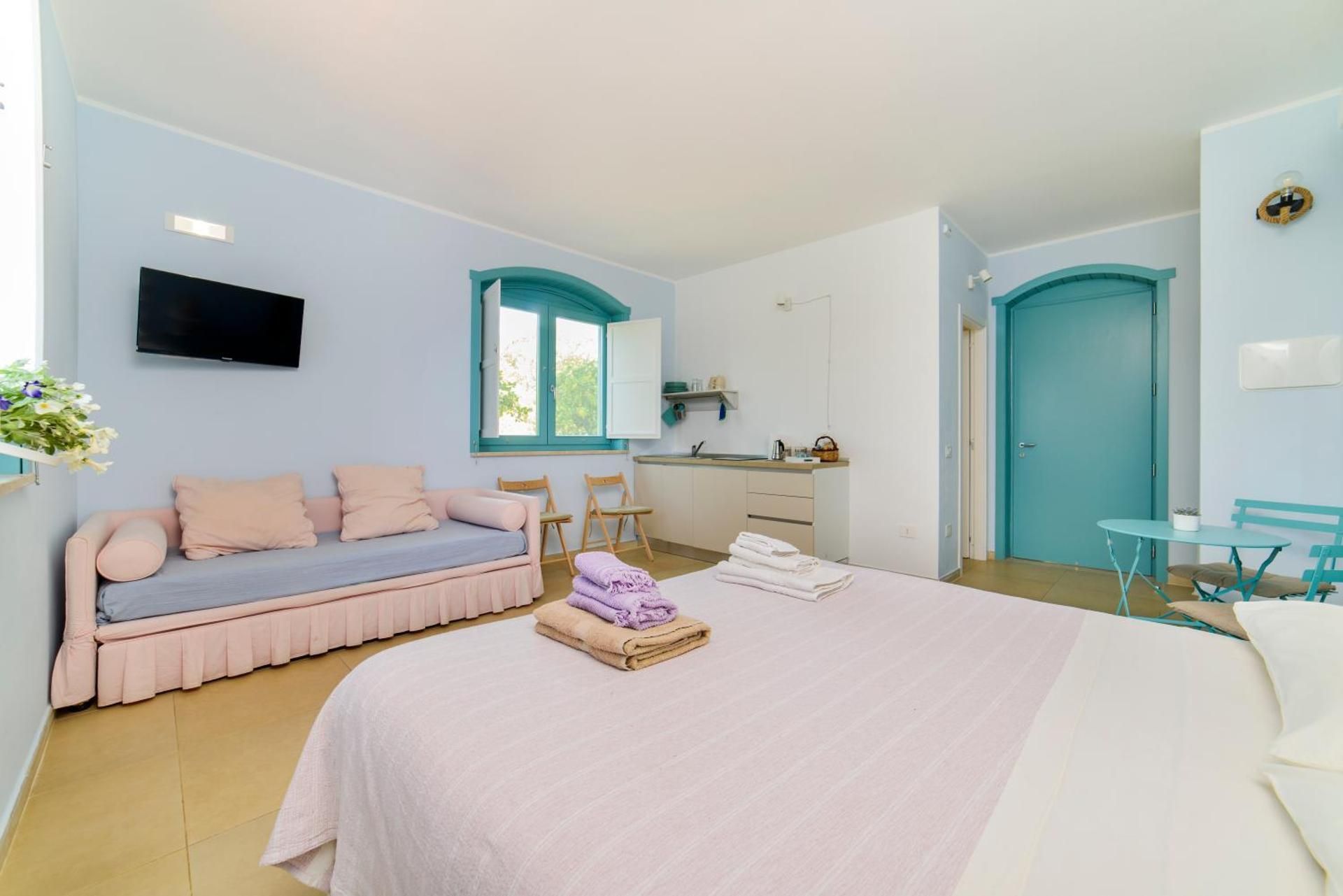 Quadruple Room with Sea View