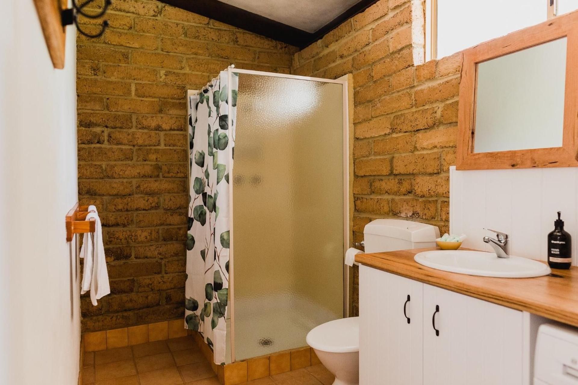 Rammed Earth Brick Two Couples Two-Bedroom Cottage