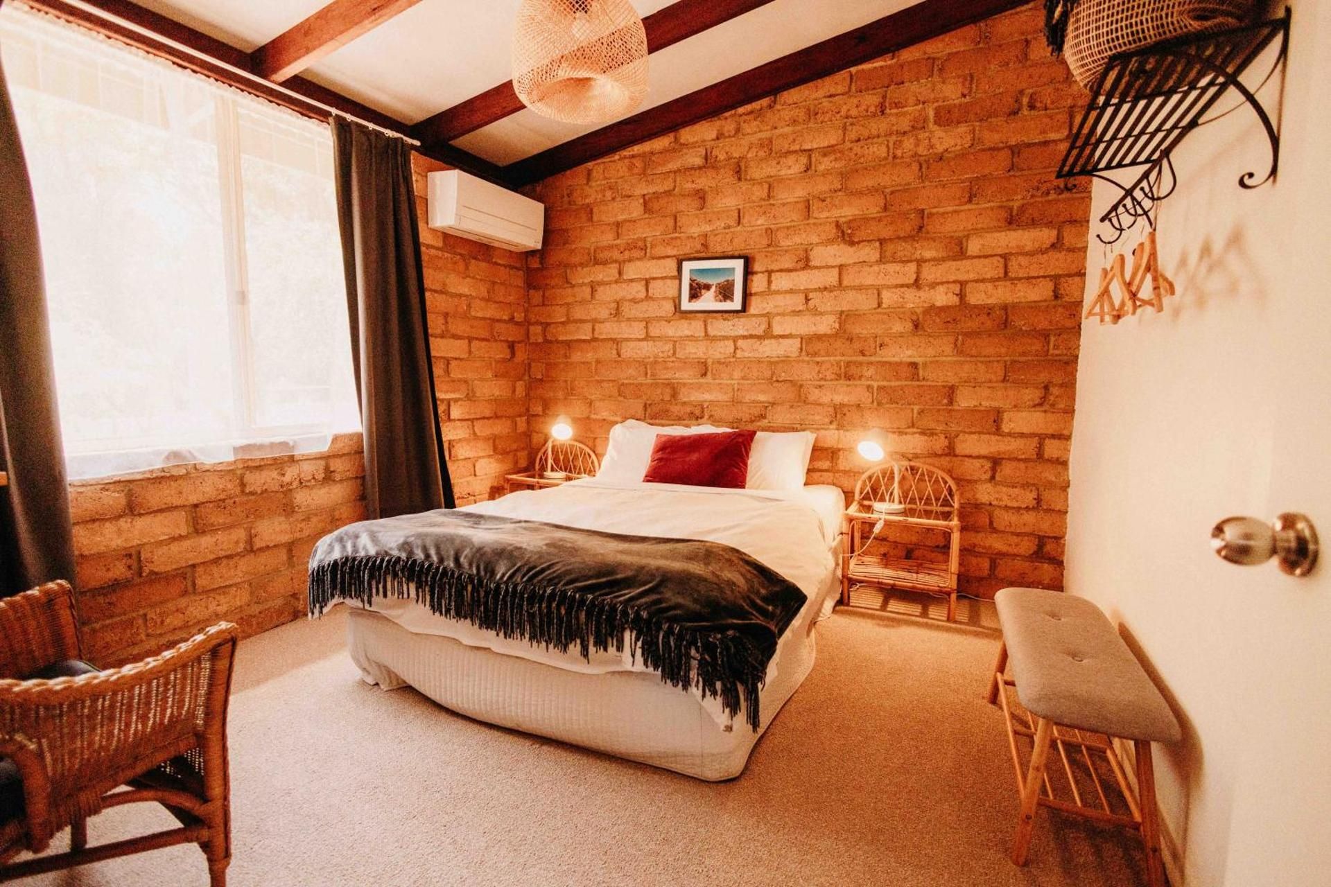 Rammed Earth Brick Family Two-Bedroom Cottage