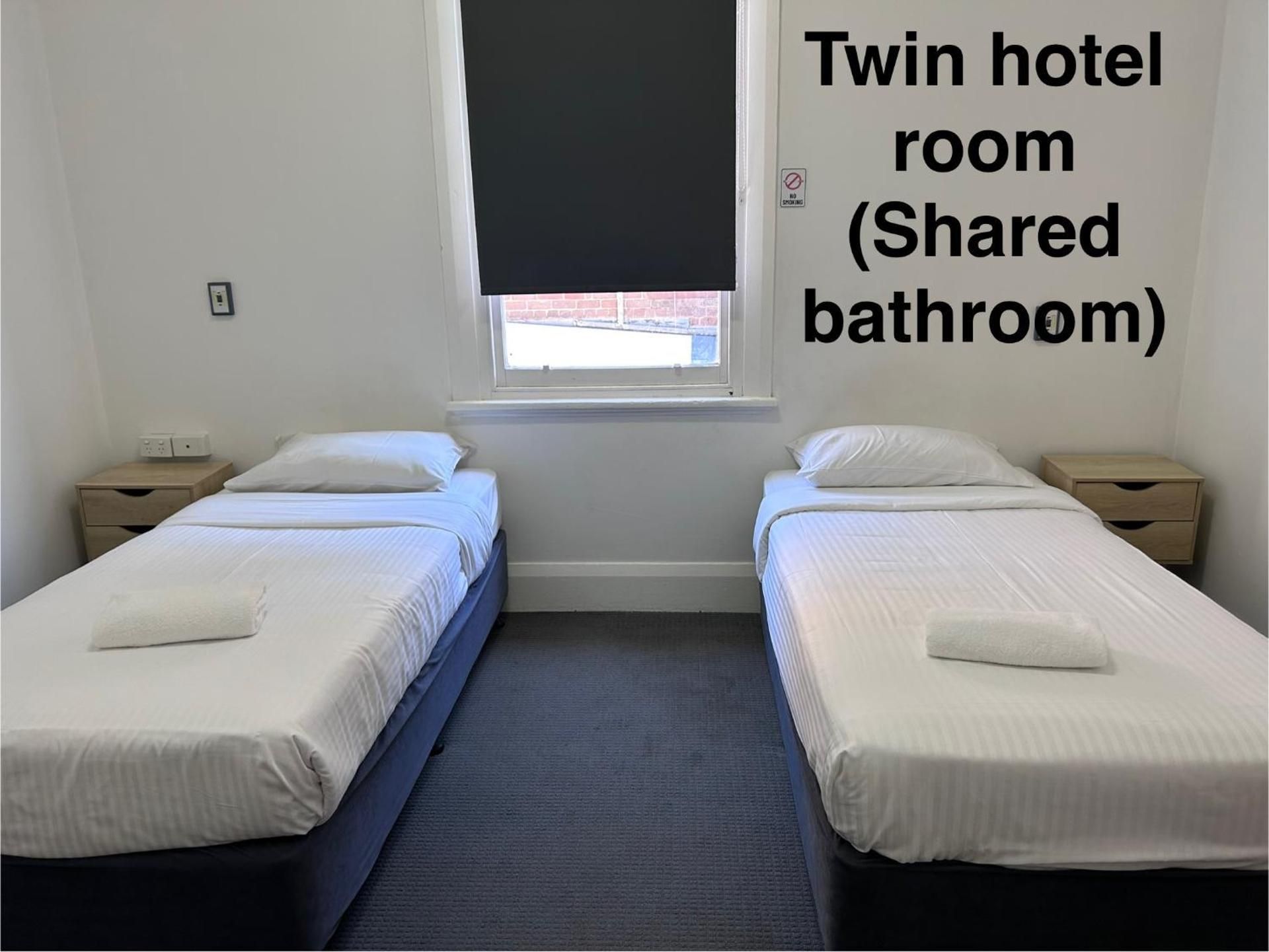 Twin Room with Shared Bathroom