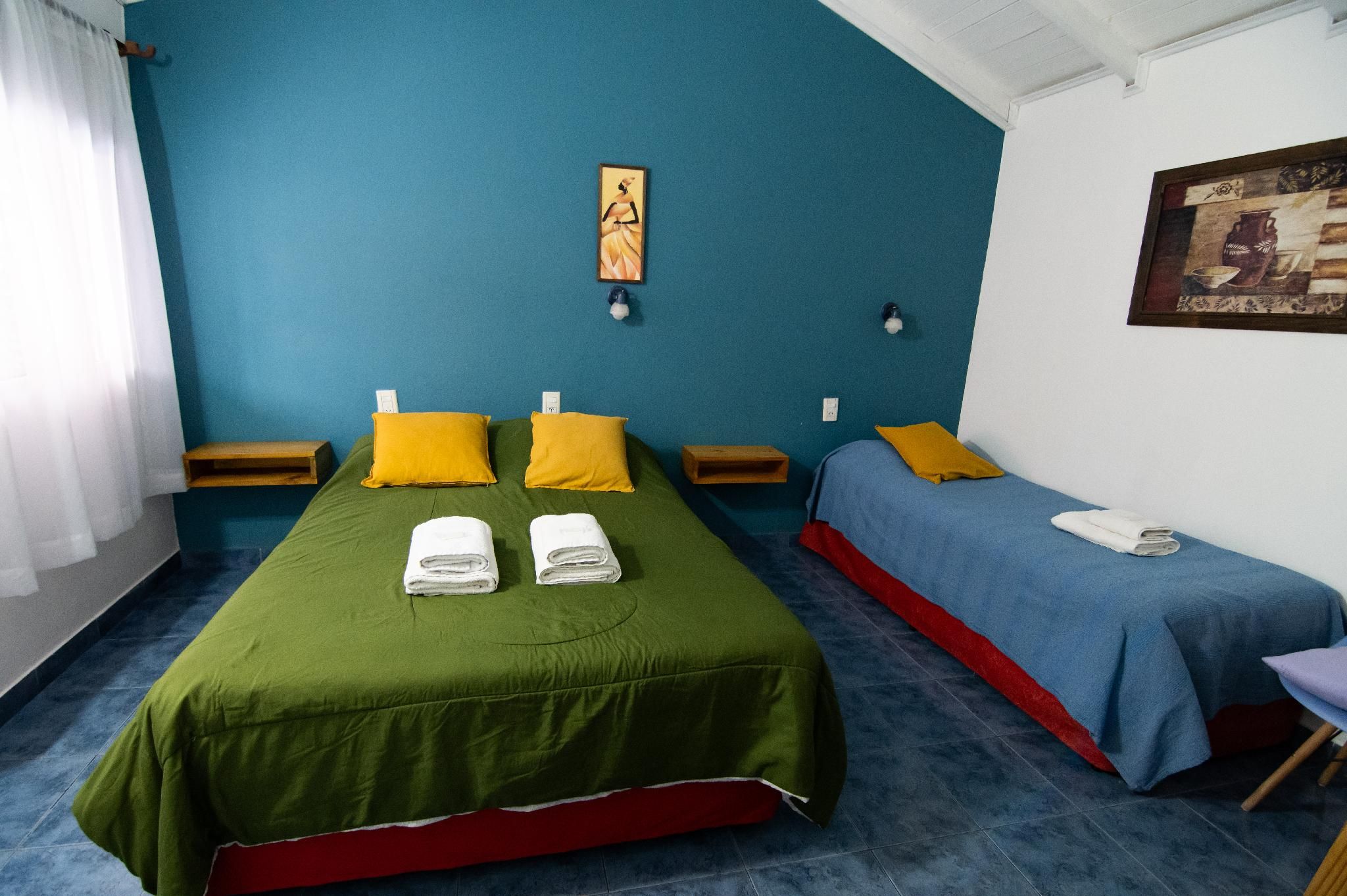 Triple Room - 1 Double Bed and 1 Single Bed