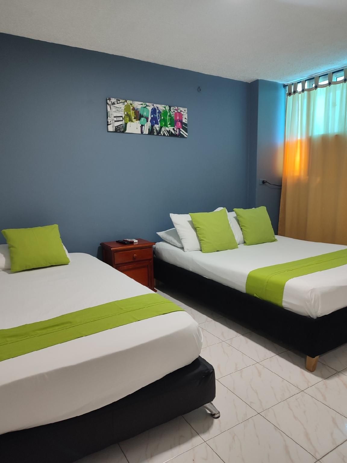 Triple Room - 1 Double Bed and 1 Single Bed