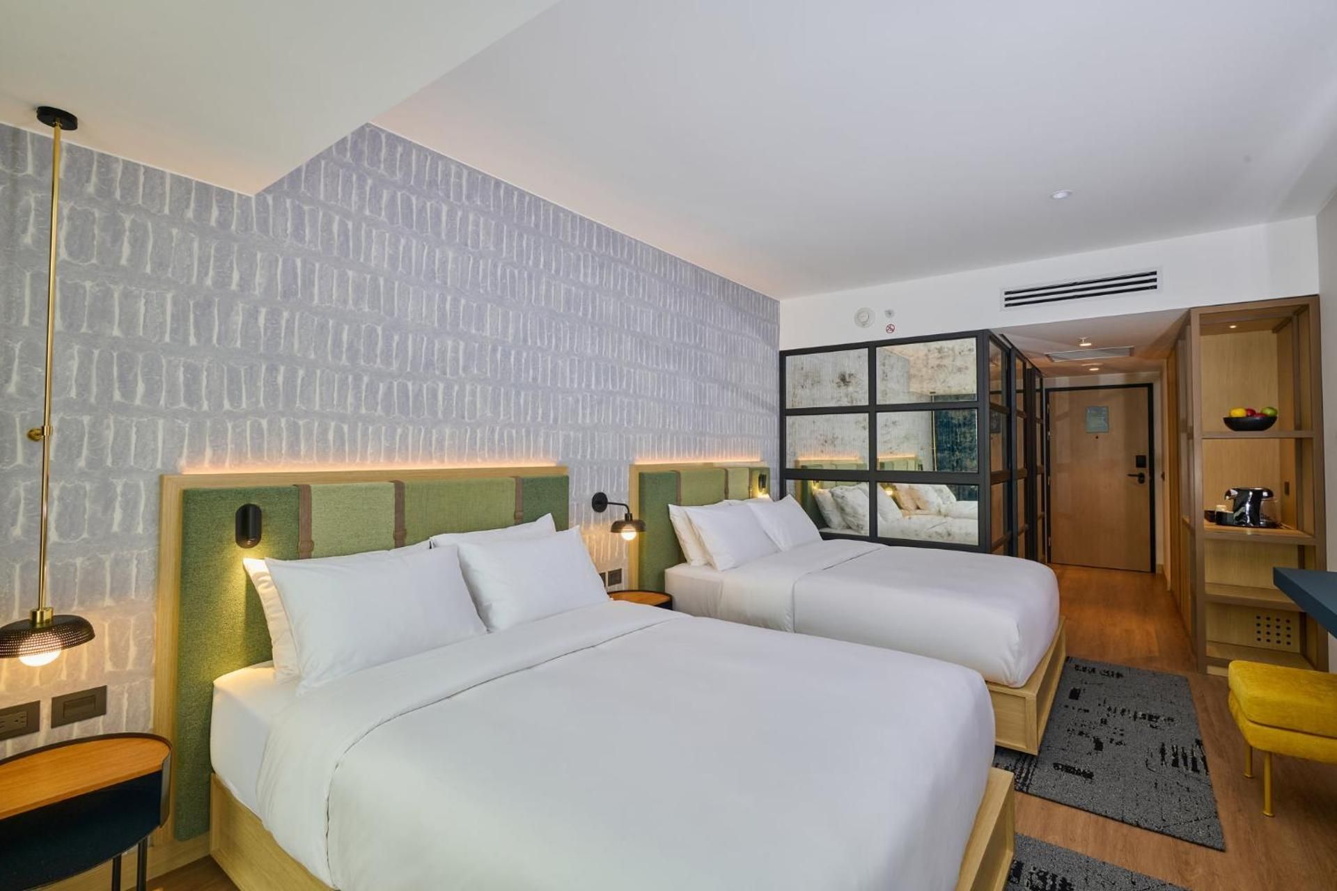 Standard Queen Room with Two Queen Beds and City View