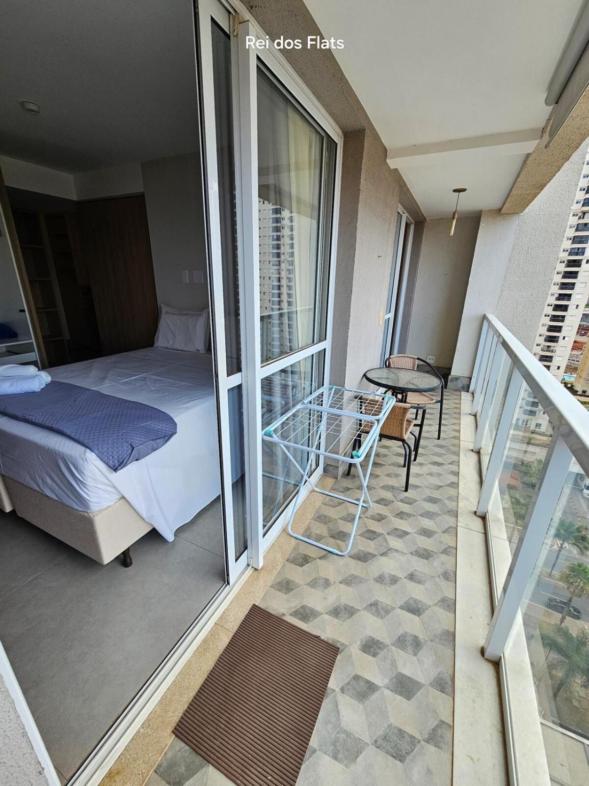 One-Bedroom Apartment with Balcony and City View