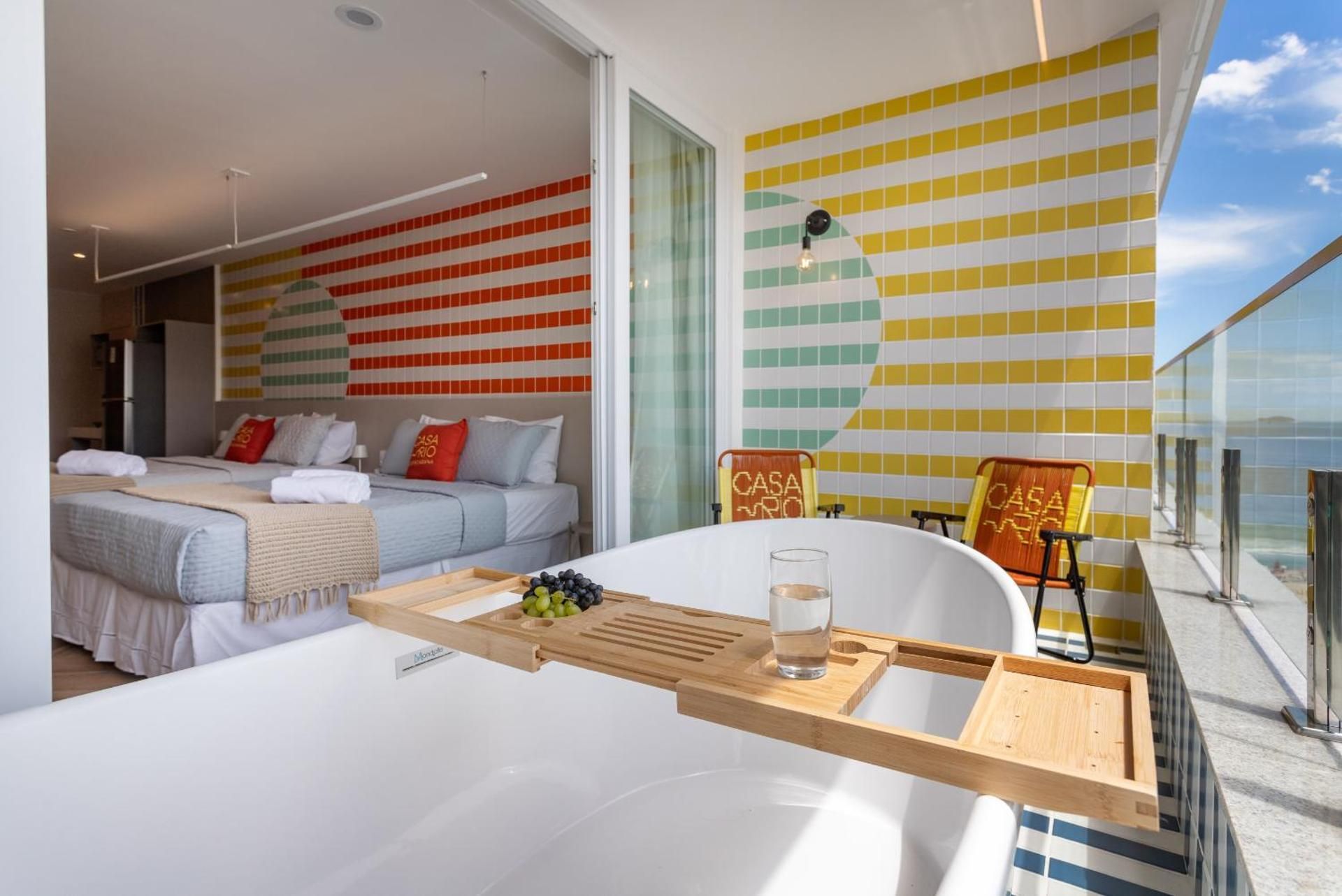 One-Bedroom Apartment with Balcony and Sea View