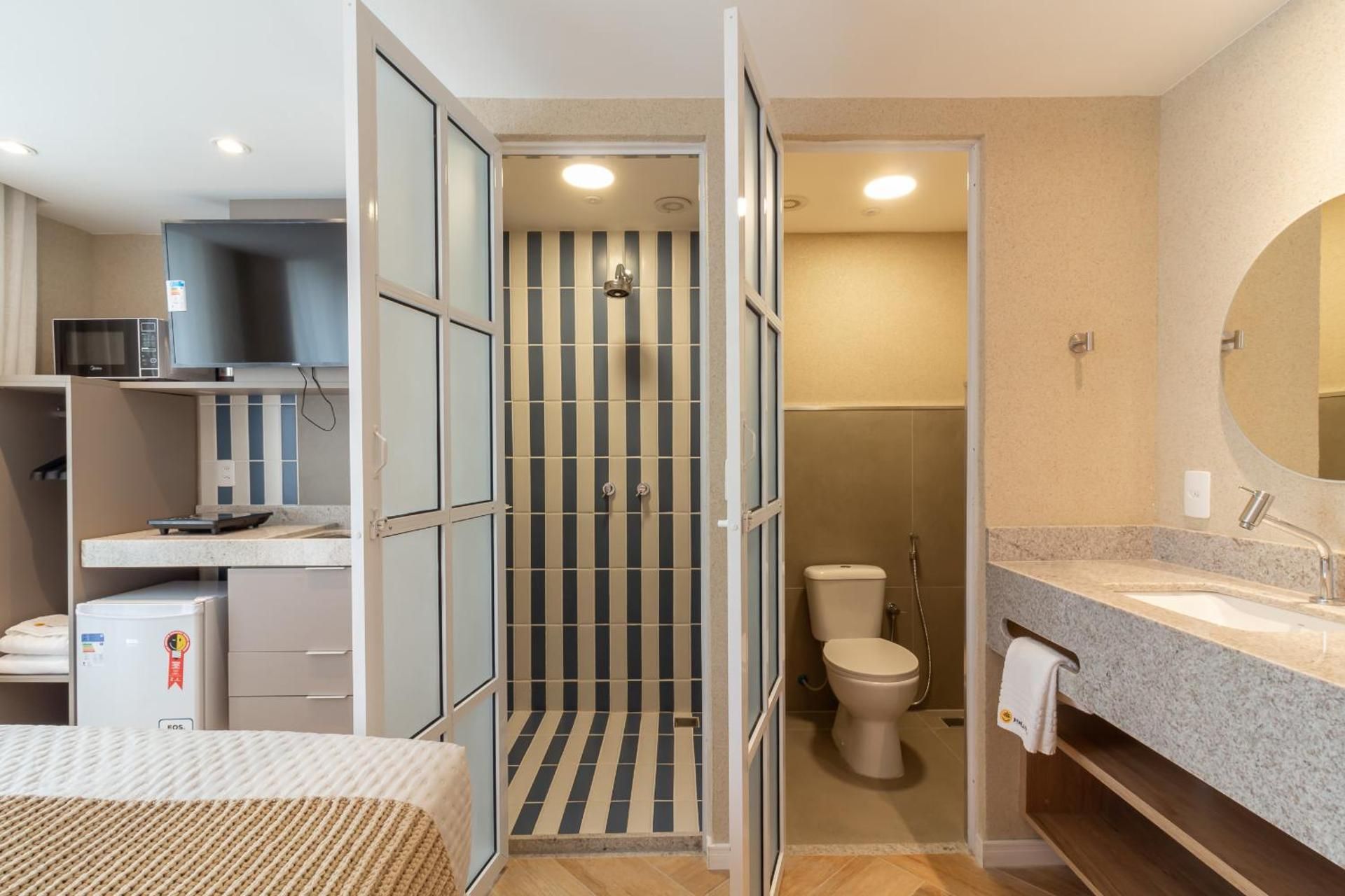 Studio Apartment with Balcony