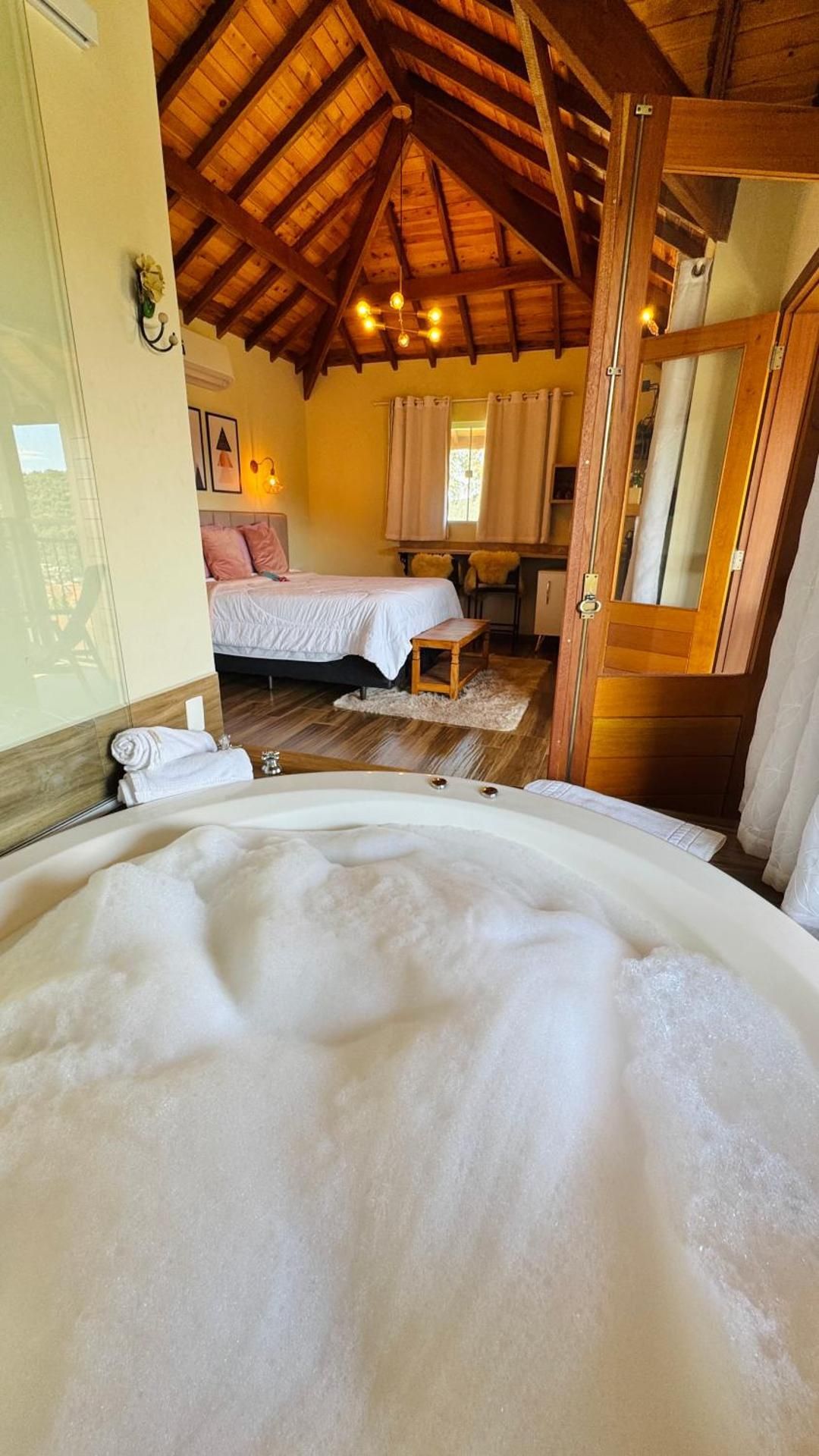 Master Suite with Spa Bath and Balcony