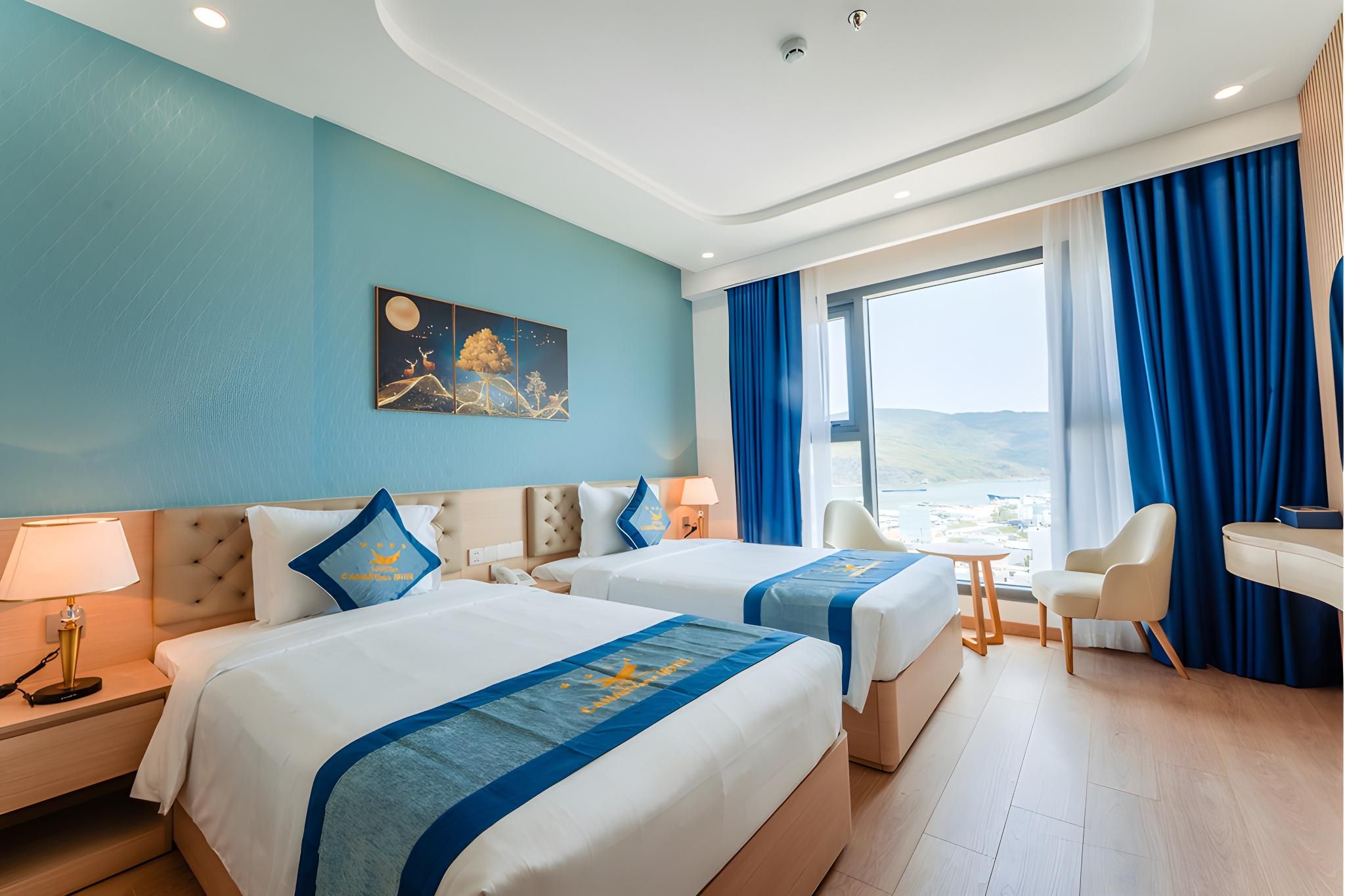 Deluxe Twin Half Ocean View