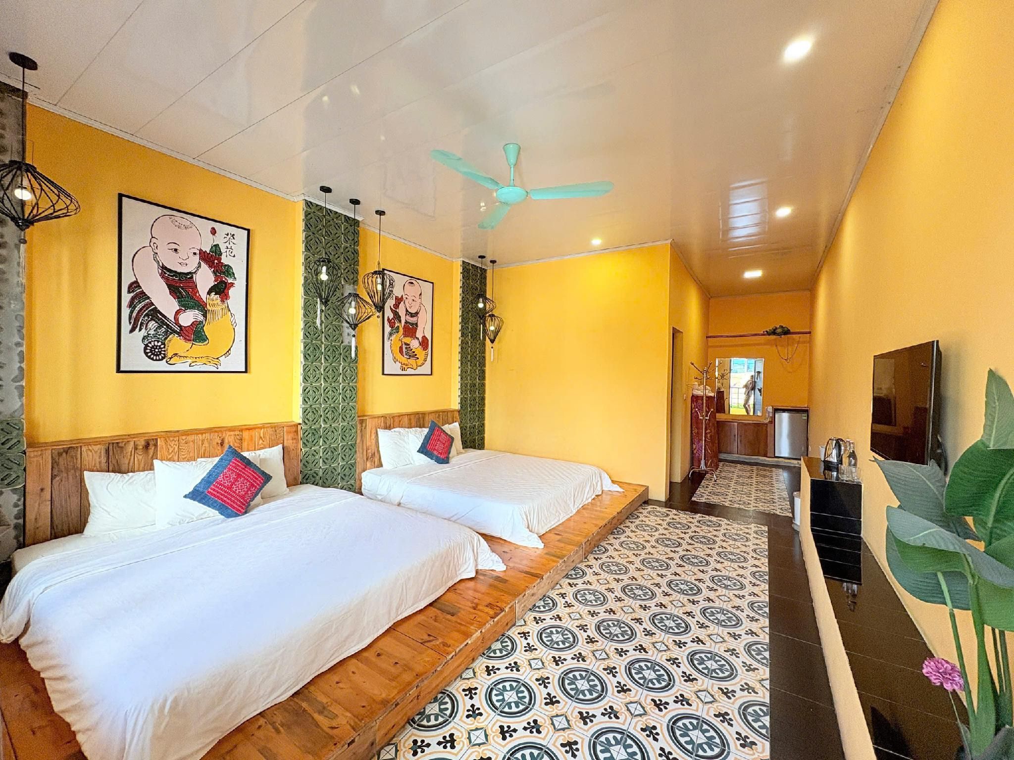 Sky Garden Tam Dao 2 Double Beds