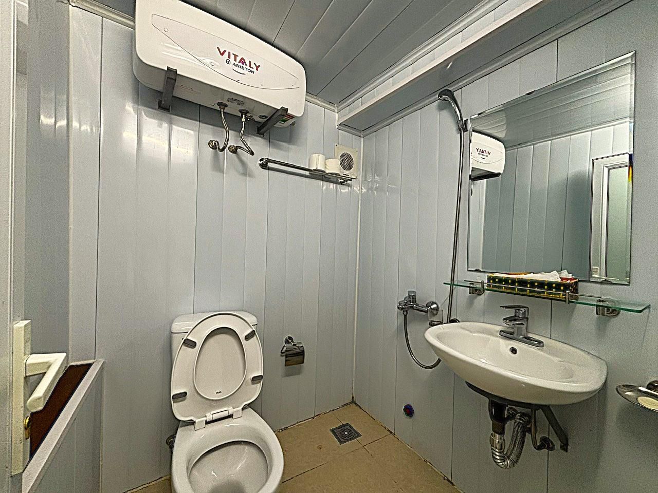 4-Bed Shared Room With Balcony