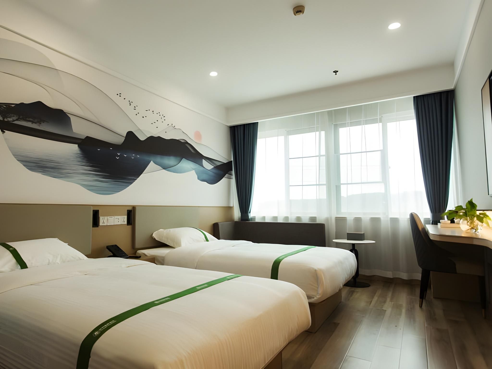 Green Tree Inn Taizhou Xinghua Anfeng Run'an Garden Guest Twin Room 2