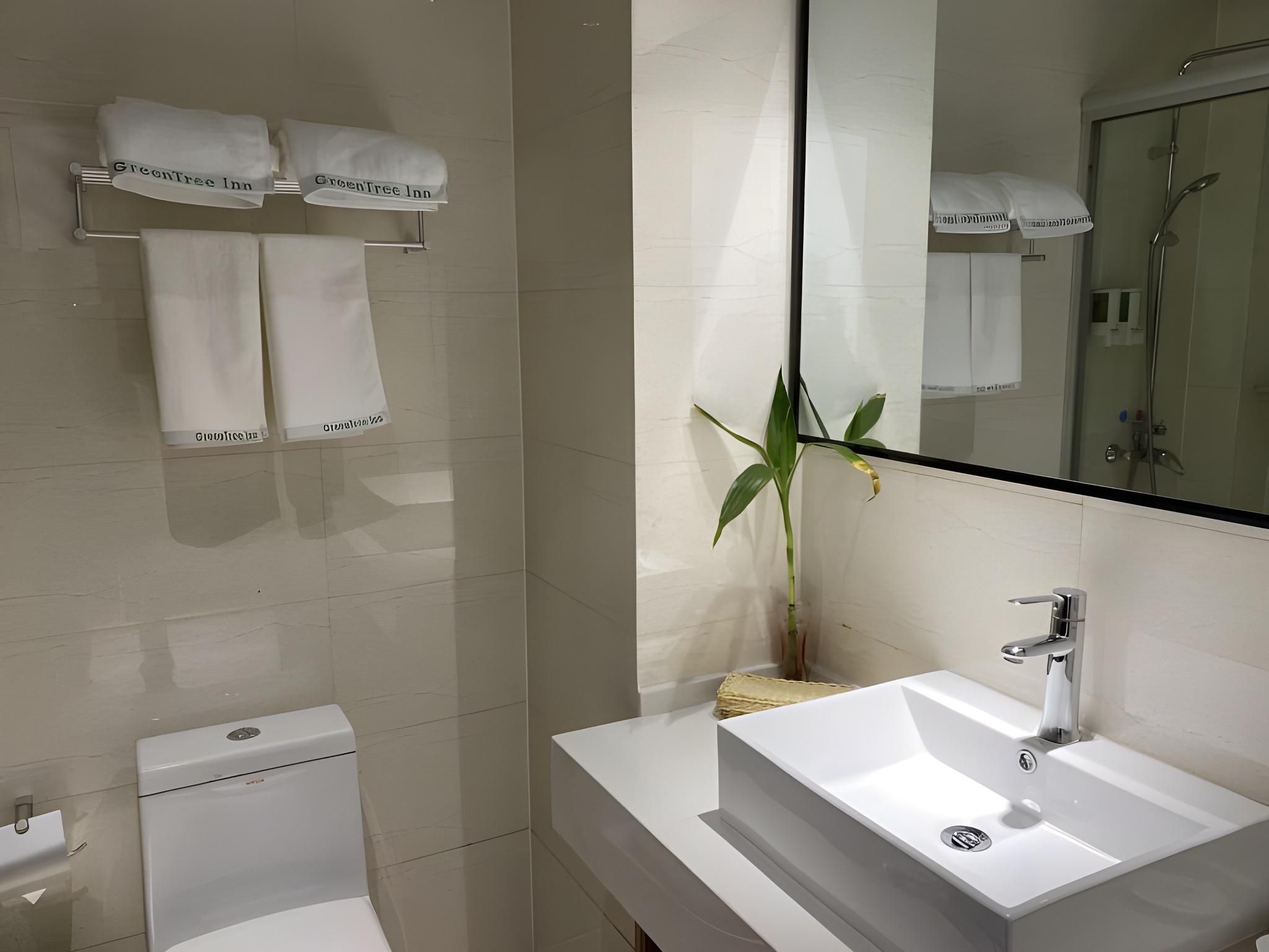 GreenTree Inn Jiangsu Taizhou Taixin Wenchang Road Business Hotel Twin Deluxe Room 3