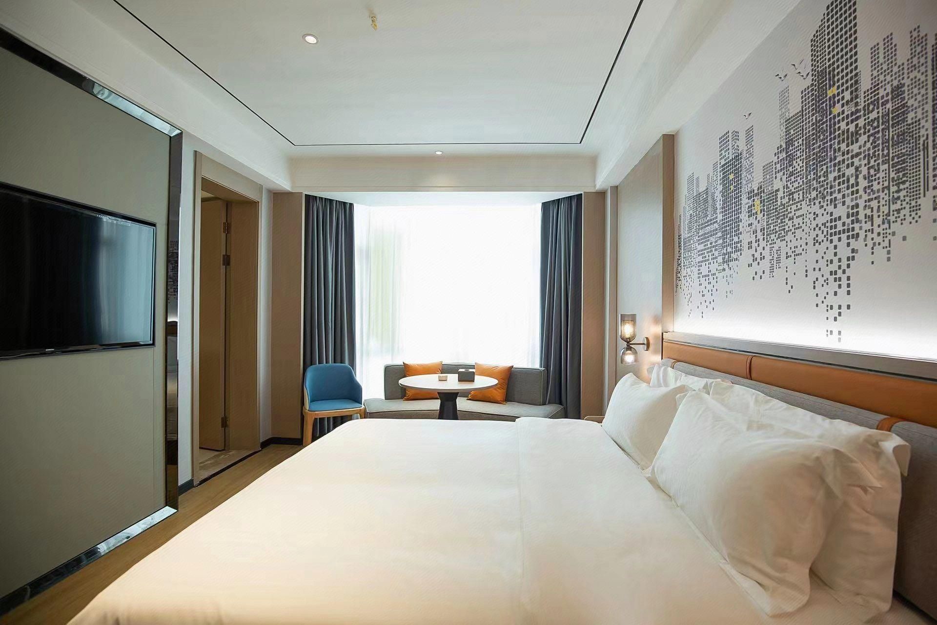 MEHOOD Hotel Xiangyang Wanda Plaza Railway Station Business Double Room