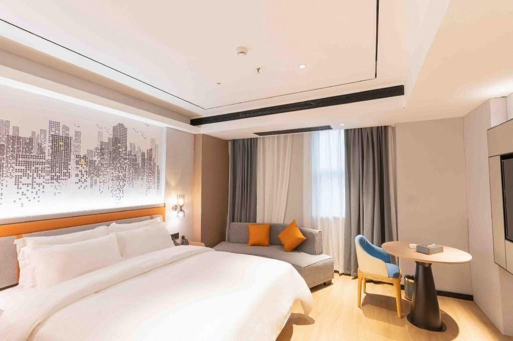 MEHOOD Hotel Xiangyang Wanda Plaza Railway Station Business Double Room 2
