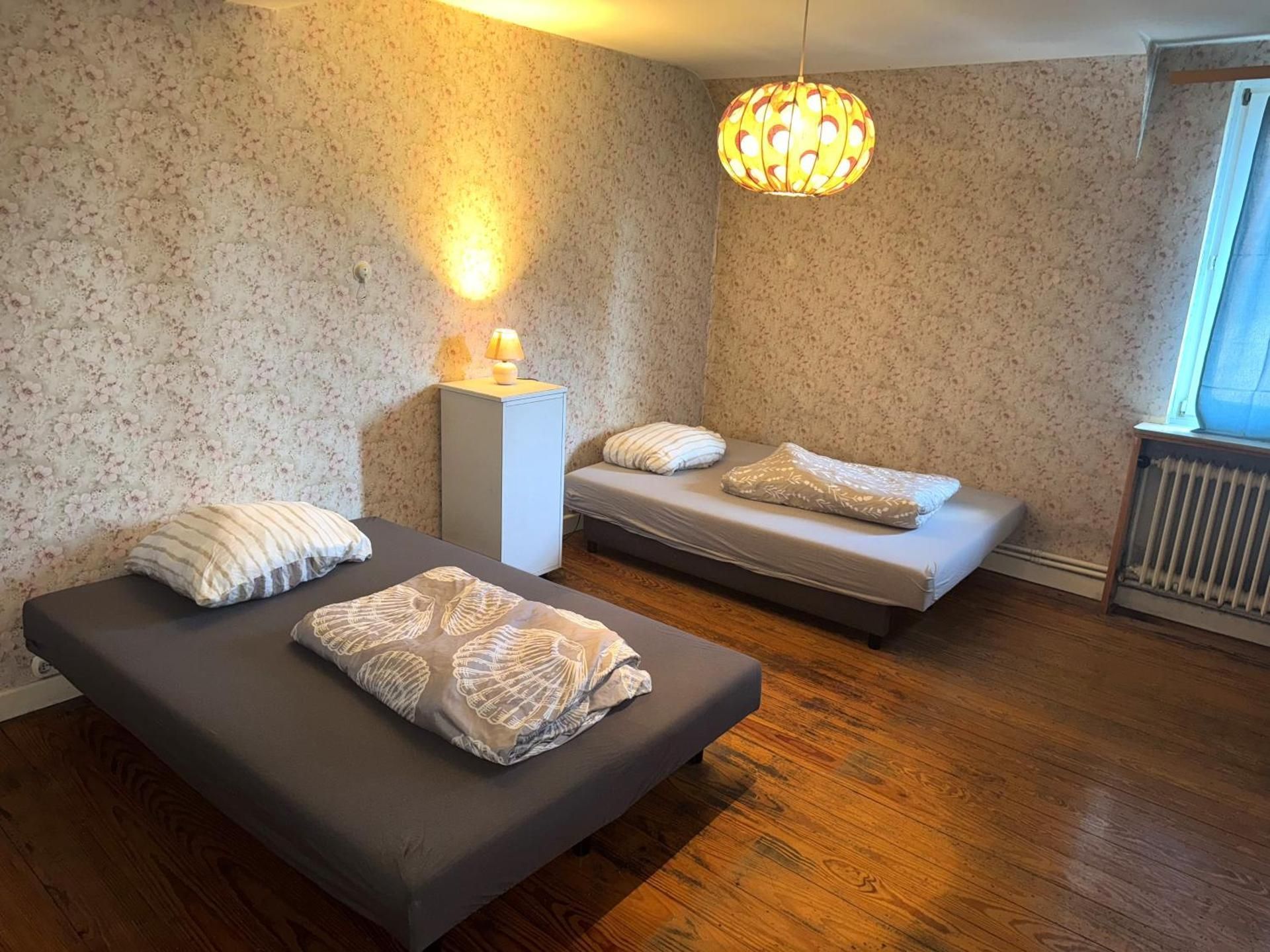 Three-Bedroom Apartment with Balcony