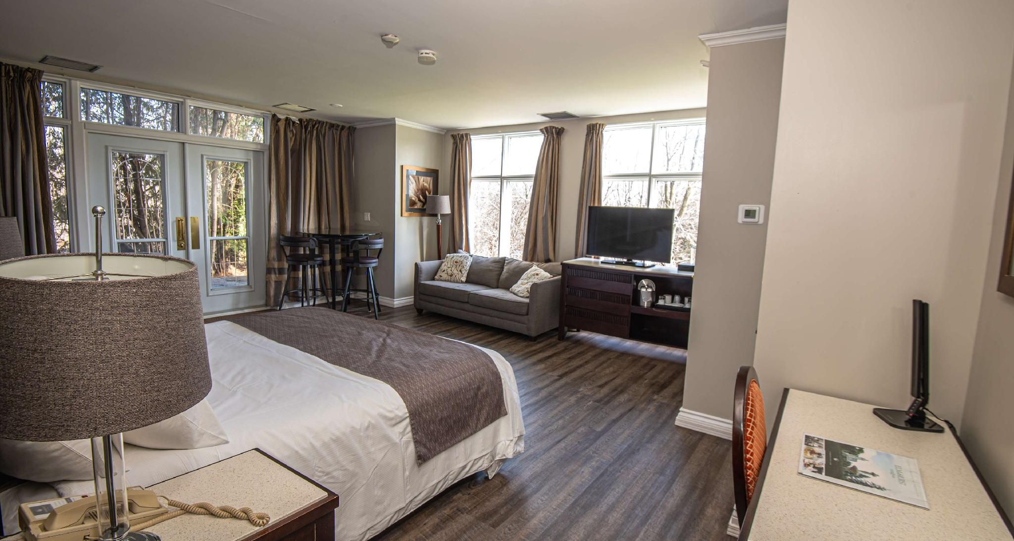 Suite - 1 King Bed, Nonsmoking, Larger Room, Sofabed, Jacuzzi, Patio