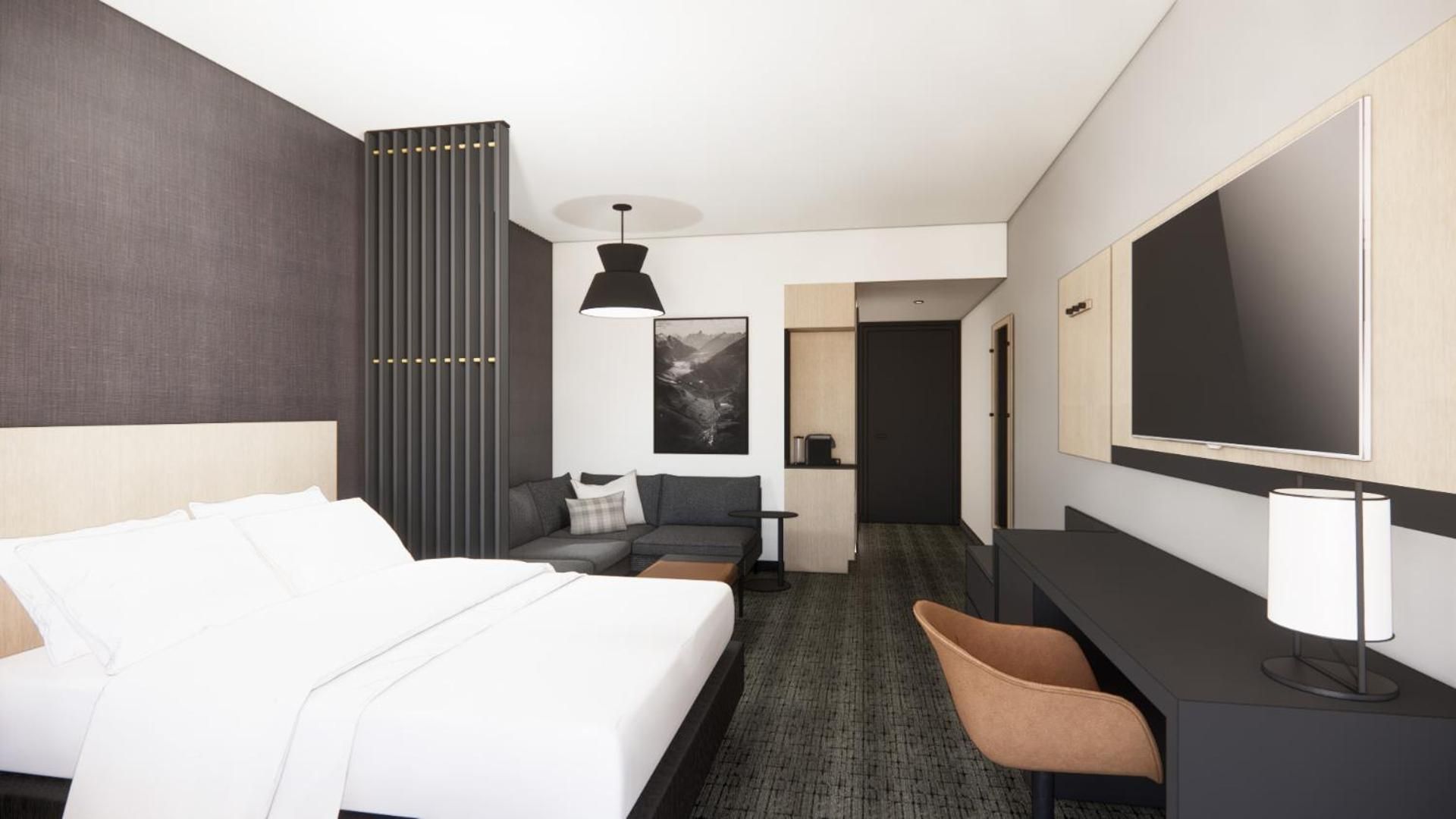 Queen Room with Sofa Bed and Accessible Shower - Mobility Access