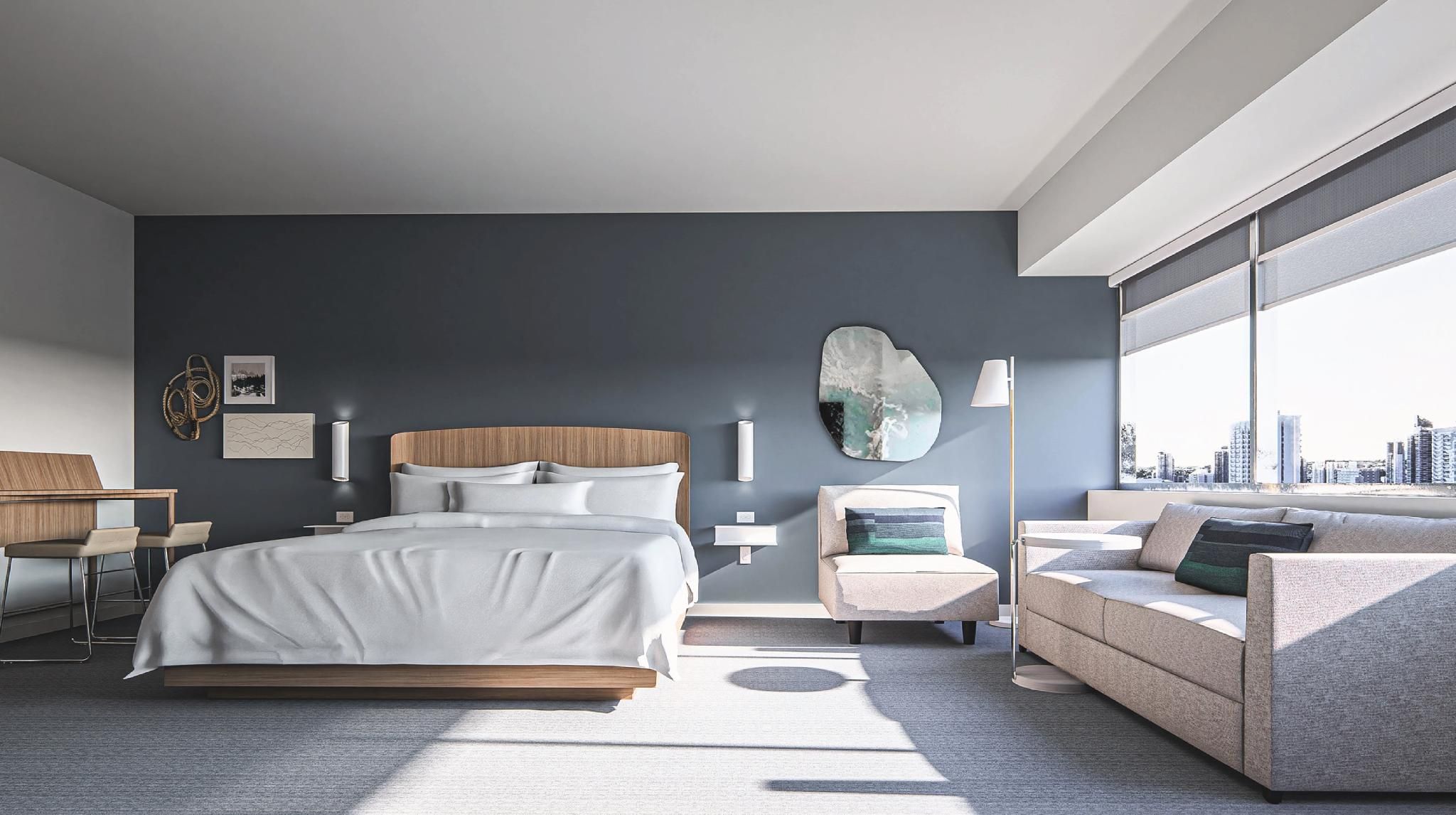 Studio Suite King, Studio Suite, 1 King, Sofa Bed