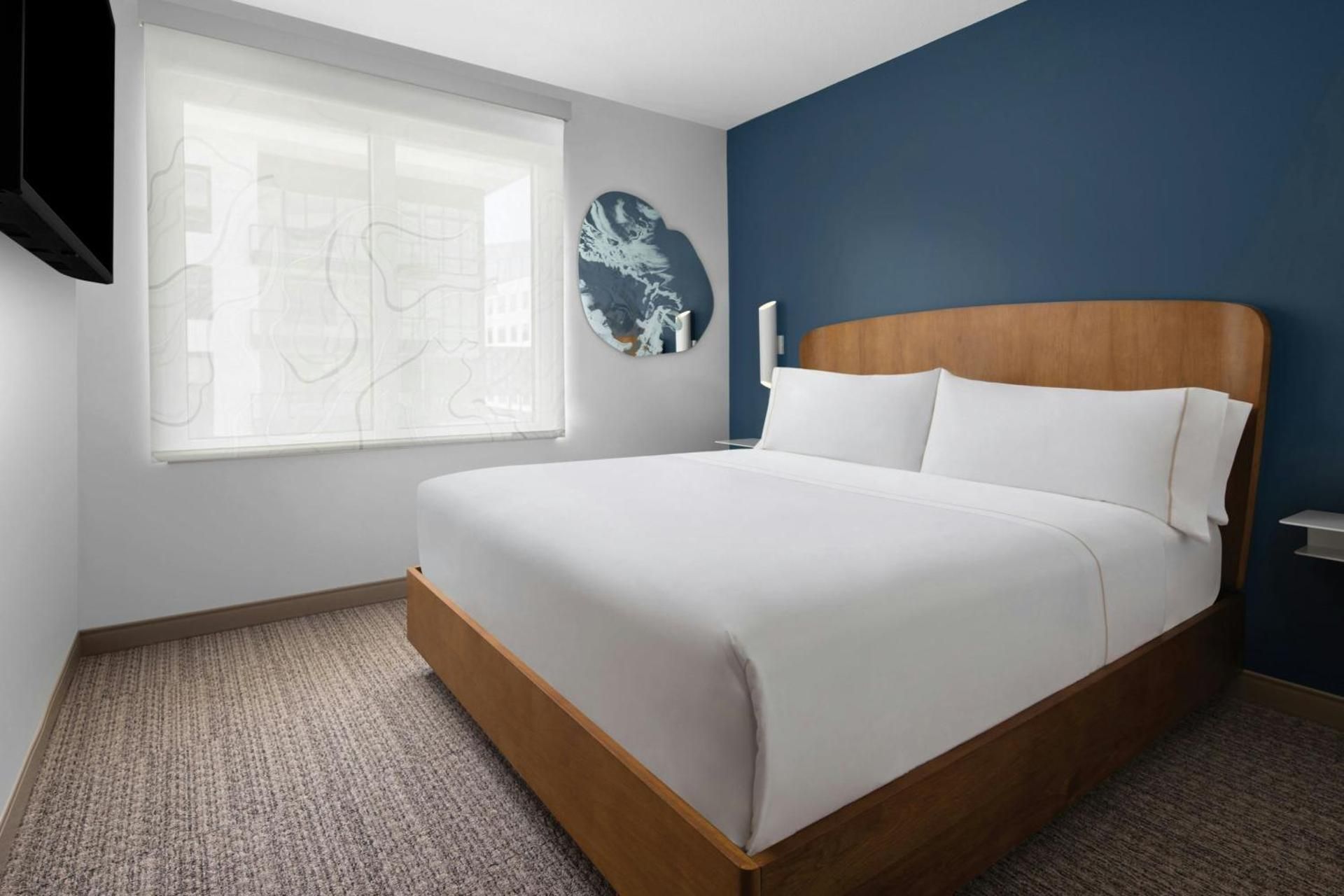 One-Bedroom King Suite with Sofa Bed and River View