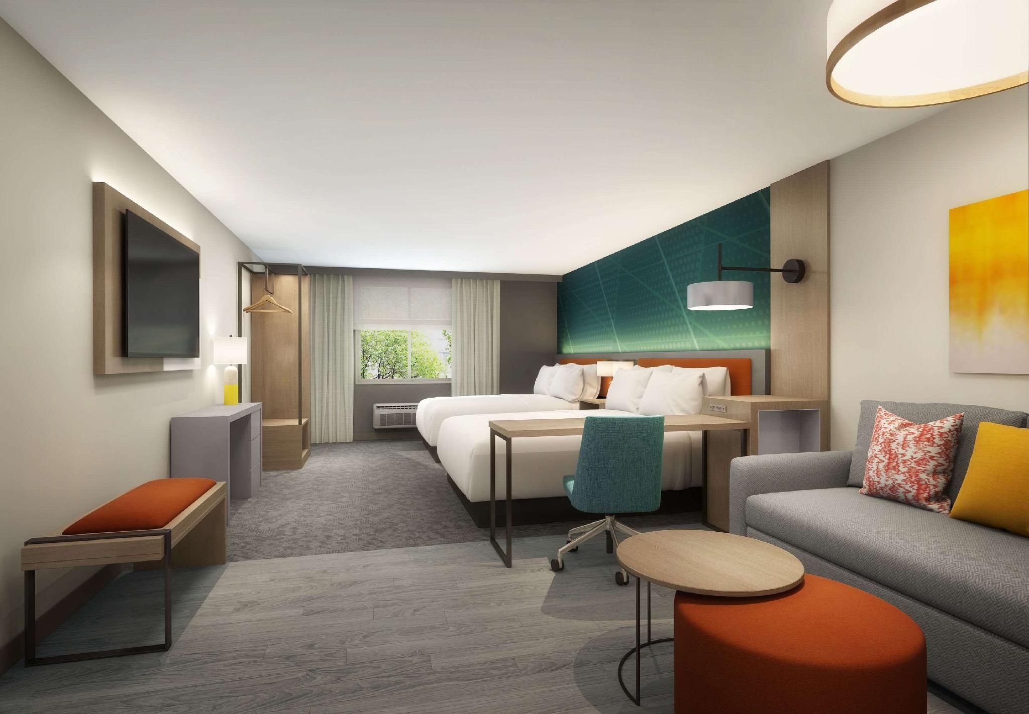 2 Queen Beds, Suite, Nonsmoking, Accessible