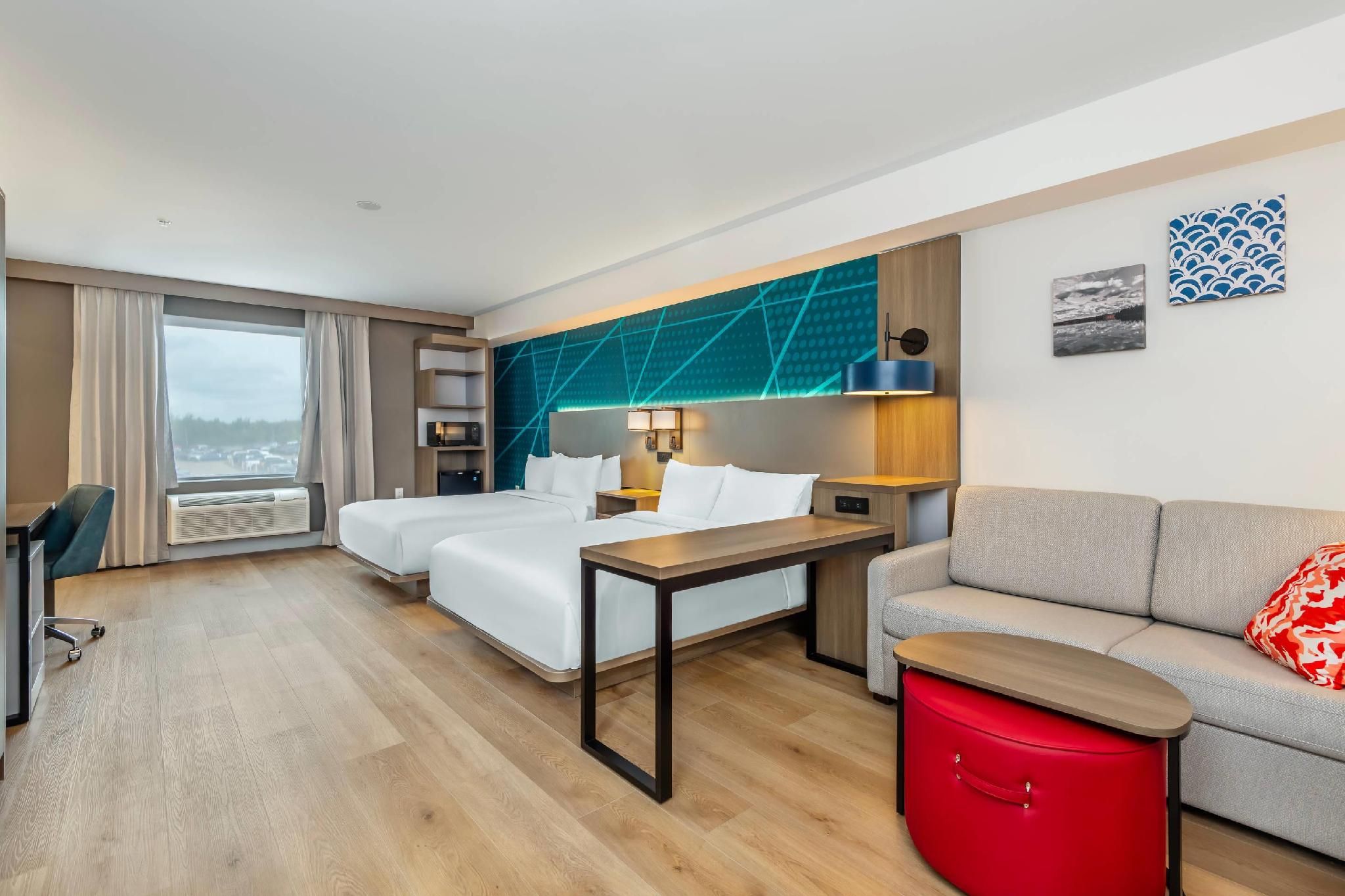 2 Queen Beds, Suite, Nonsmoking, Accessible
