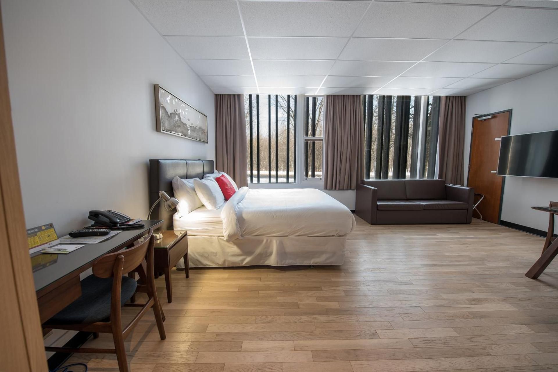Residences Université Laval - Campus Accommodation Double Room with Bathroom