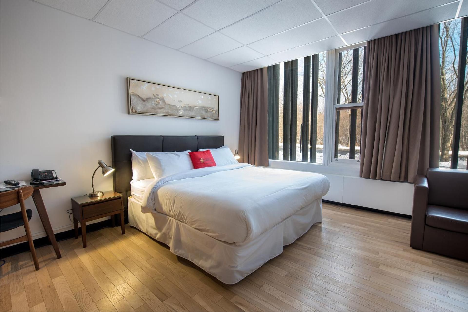 Residences Université Laval - Campus Accommodation Single Room with Bathroom